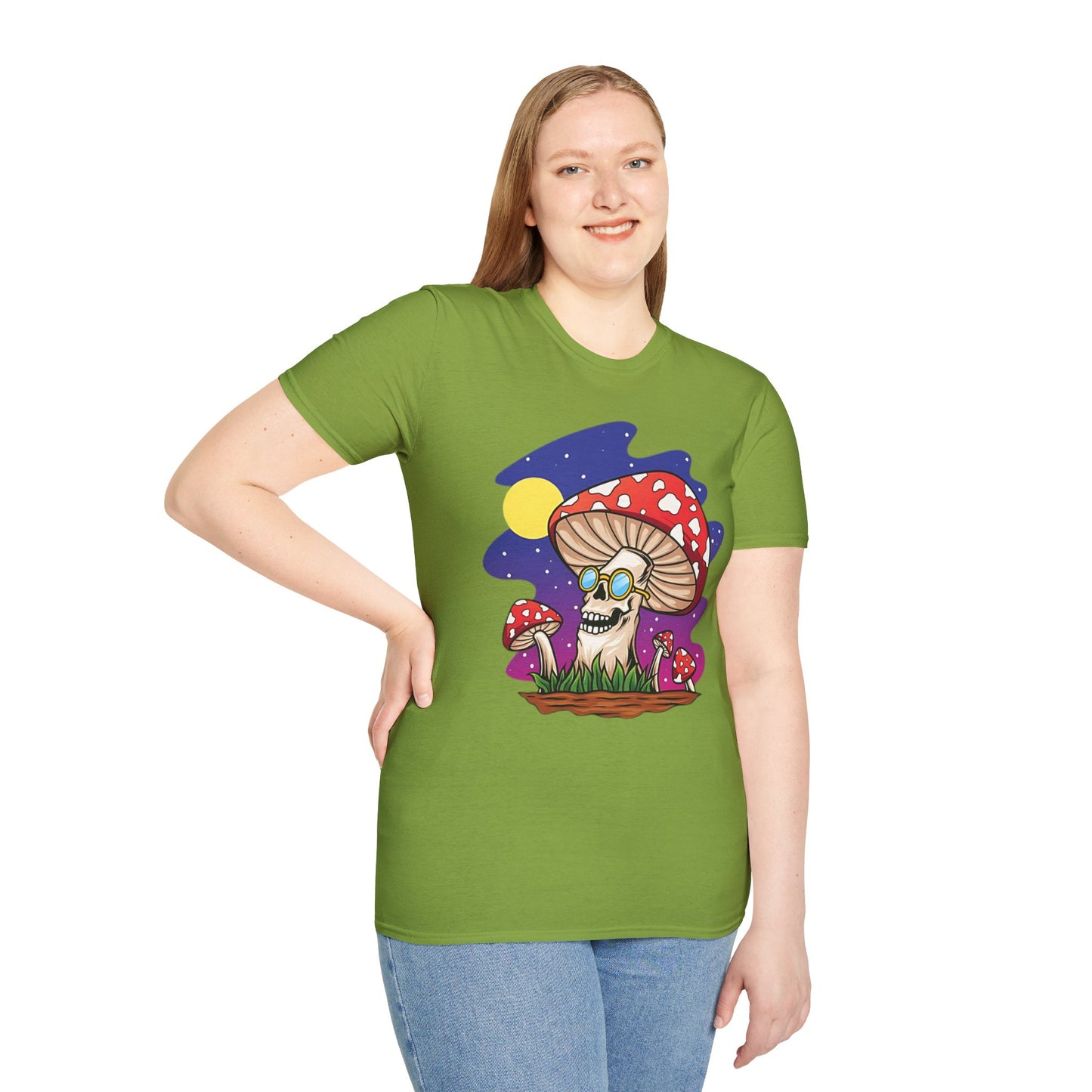 Mashroom Tee Shirt, Mashroom Shirt, Shirt with Funny Mashroom, Shirt with Fungus