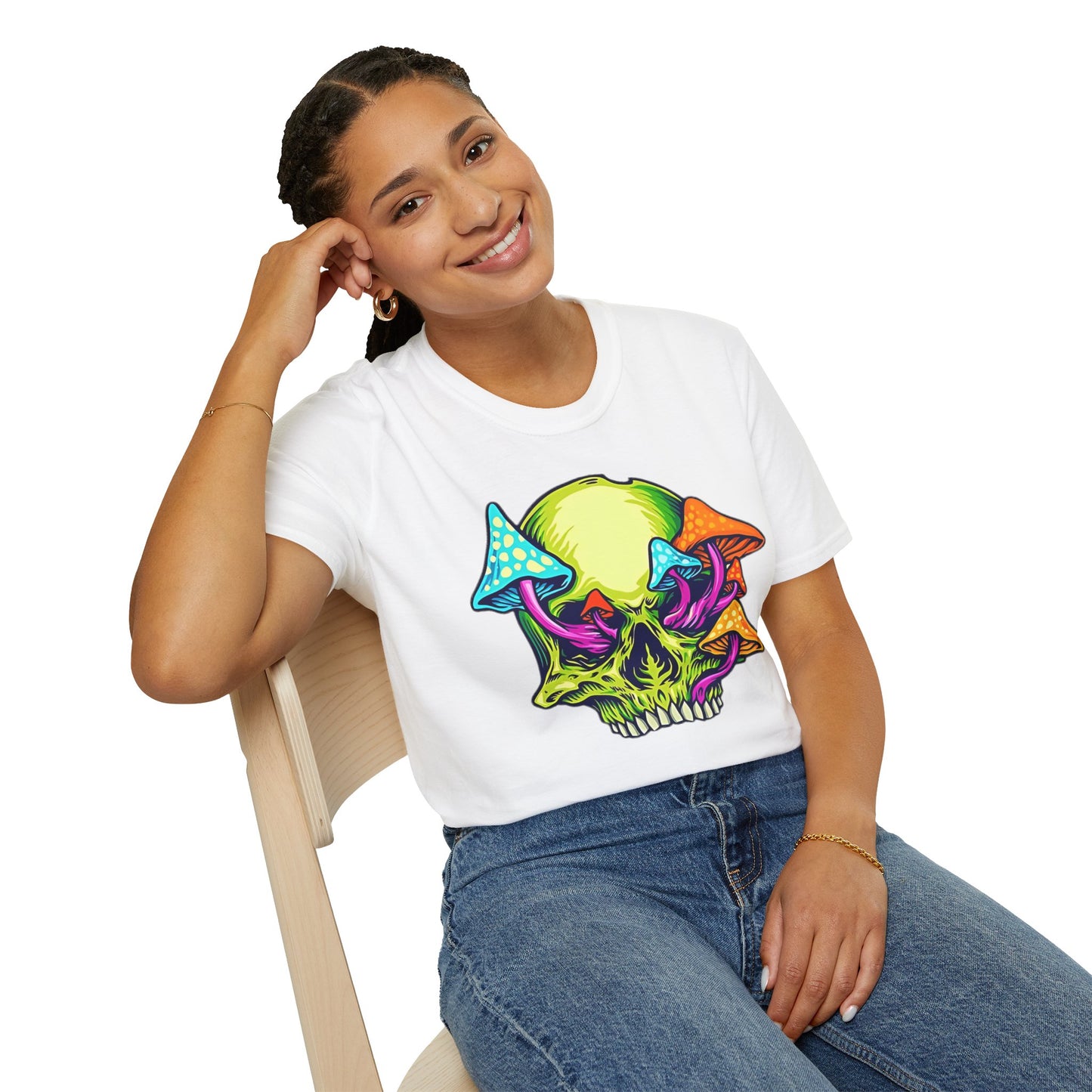 Skull Tee Shirt, Skeleton Shirt, Shirt with Skull, Shirt with Skeleton