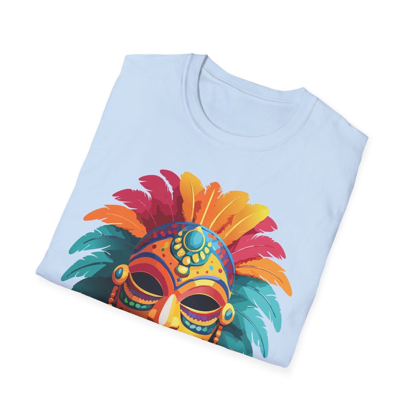 Mask Tee Shirt, Mask Shirt, Shirt with Mask, Masquerade Tees