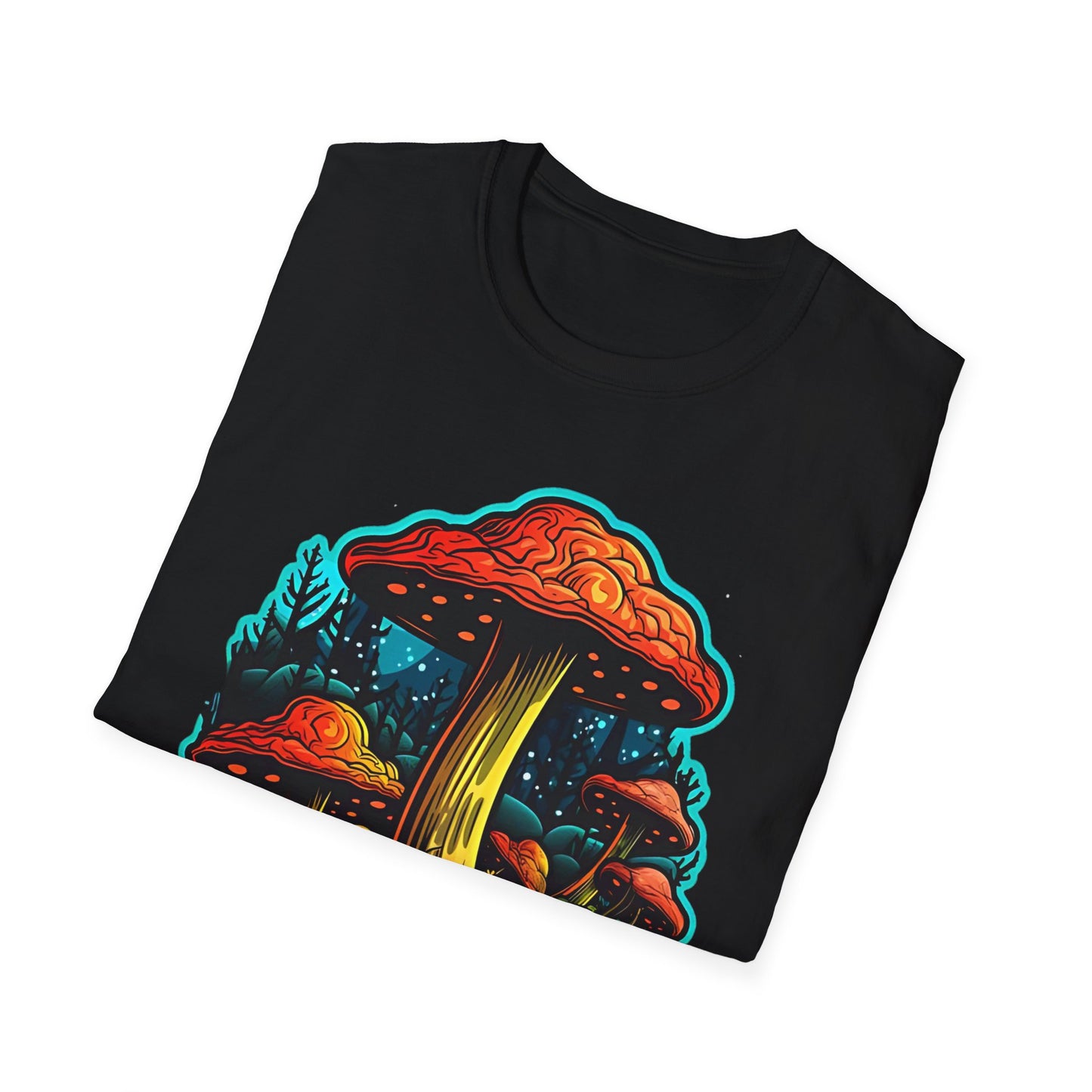 Mashroom Tee Shirt, Mashroom Shirt, Shirt with Funny Mashroom, Shirt with Fungus