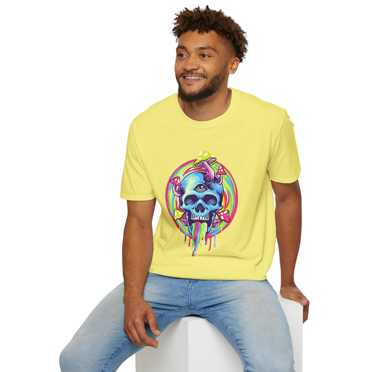 Skull Tee Shirt, Skeleton Shirt, Shirt with Skull, Shirt with Skeleton
