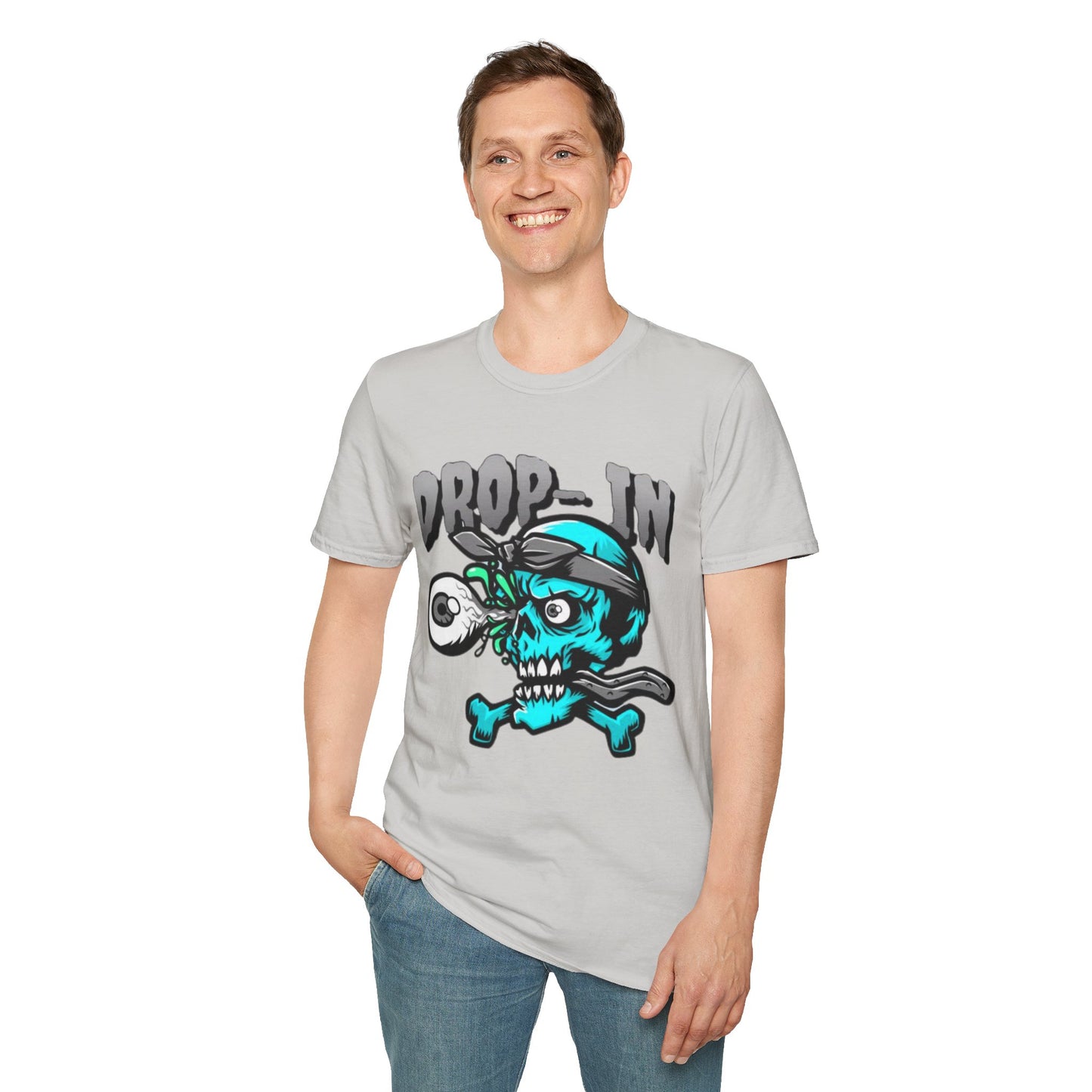 Skull Tee Shirt, Skeleton Shirt, Shirt with Skull, Shirt with Skeleton