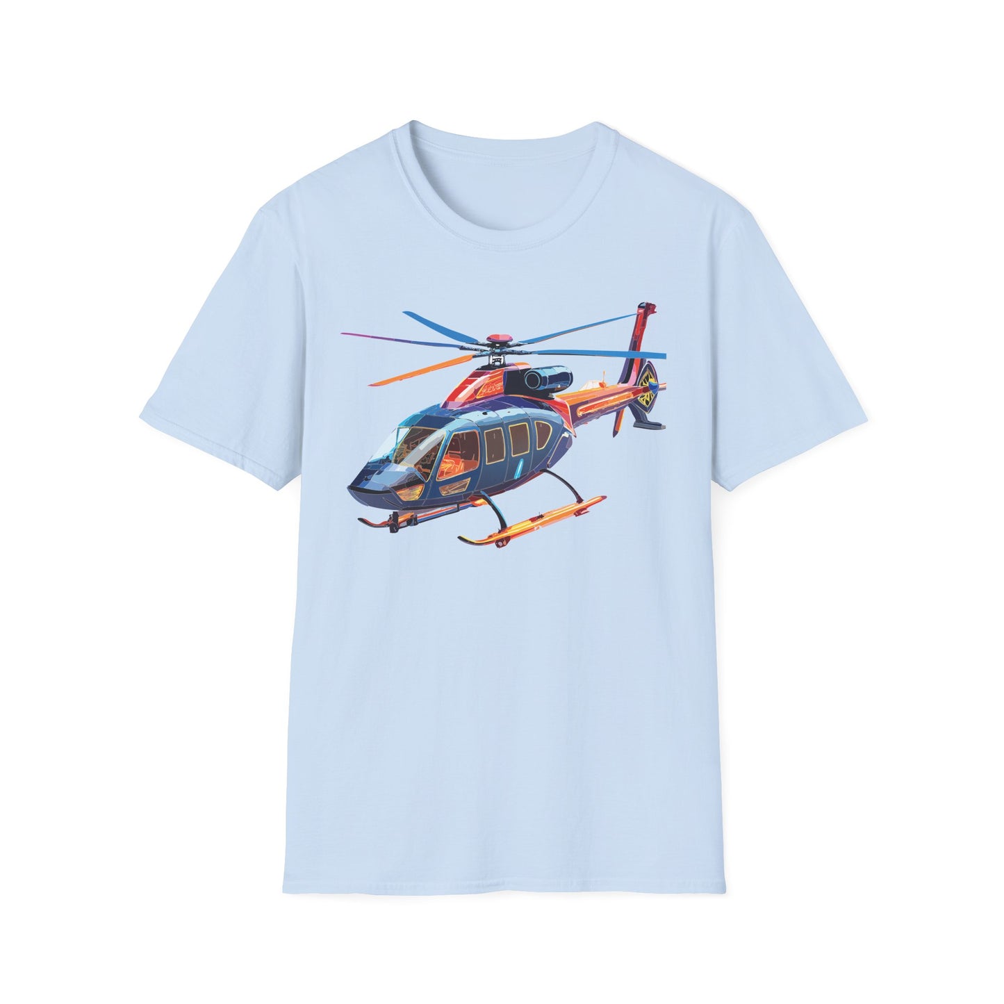 Chopper Shirt, Helicopter Shirt, Shirt with Helicopter, T Shirt with Chopper