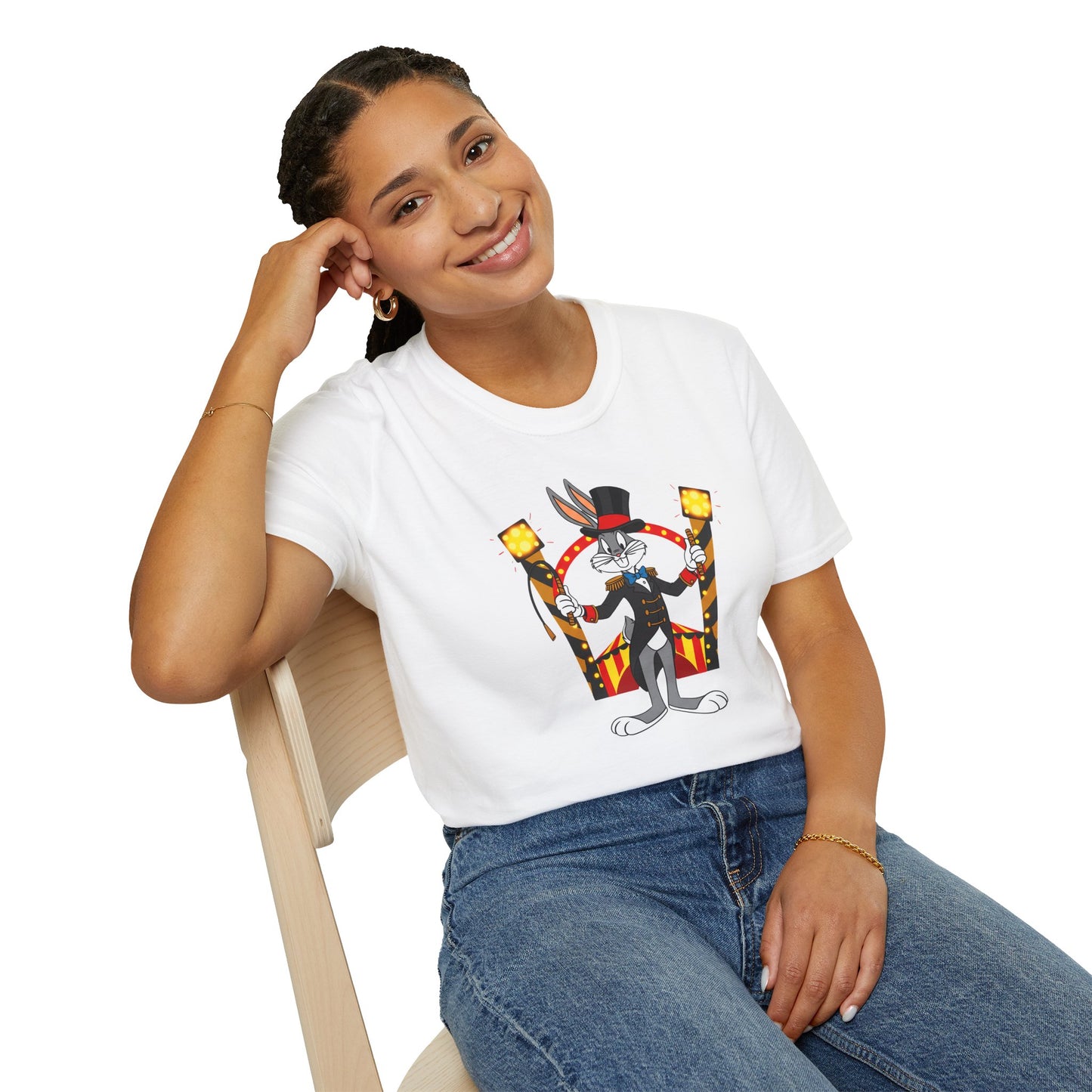 Bugs Bunny Shirt, Bugs Bunny T Shirt, Shirt with Bugs Bunny, T Shirt with Cartoon, Cartoon on T Shirt, Animation Shirt