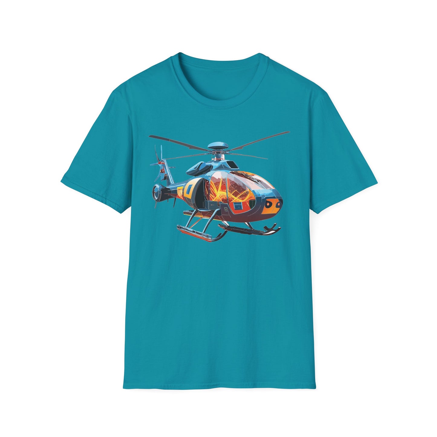 Chopper Shirt, Helicopter Shirt, Shirt with Helicopter, T Shirt with Chopper
