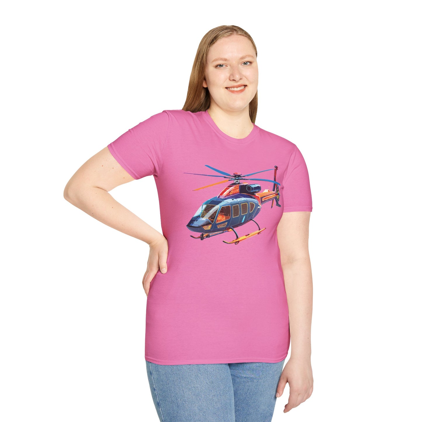 Chopper Shirt, Helicopter Shirt, Shirt with Helicopter, T Shirt with Chopper