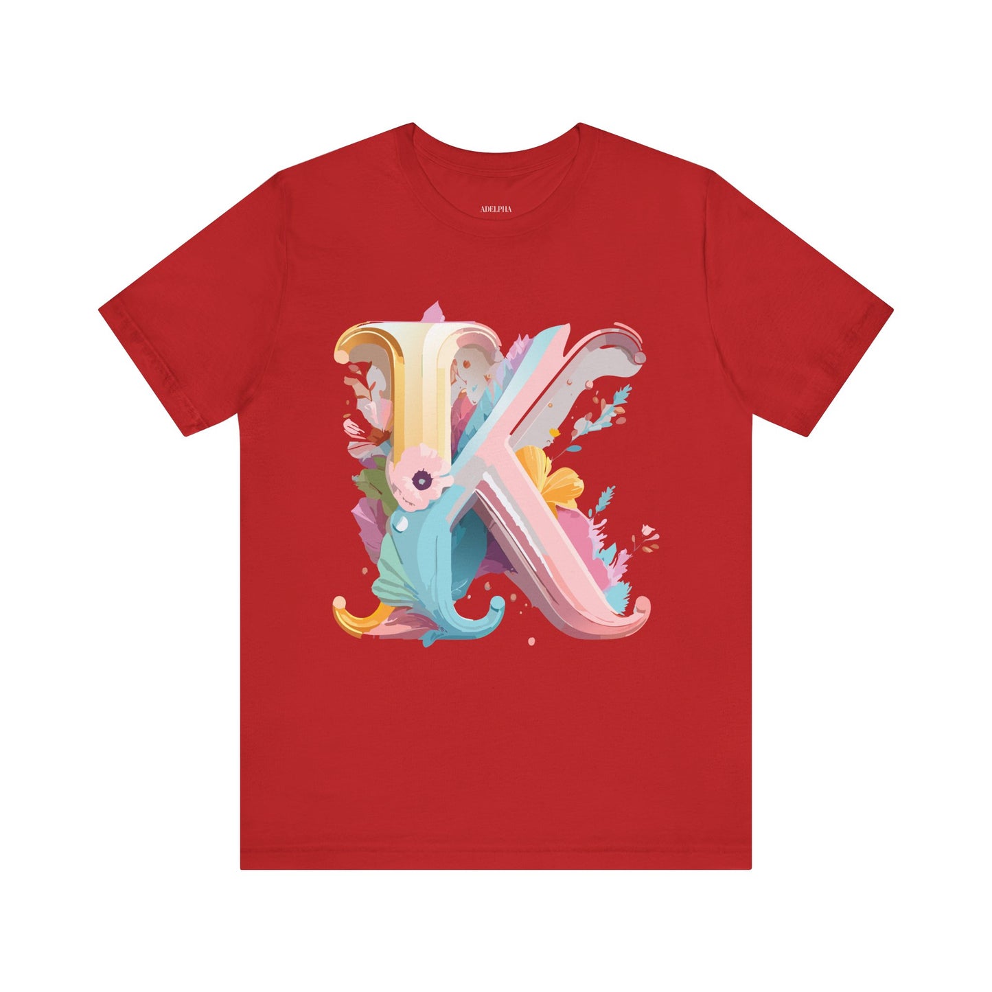 Letter Shirt, Letter K Shirt