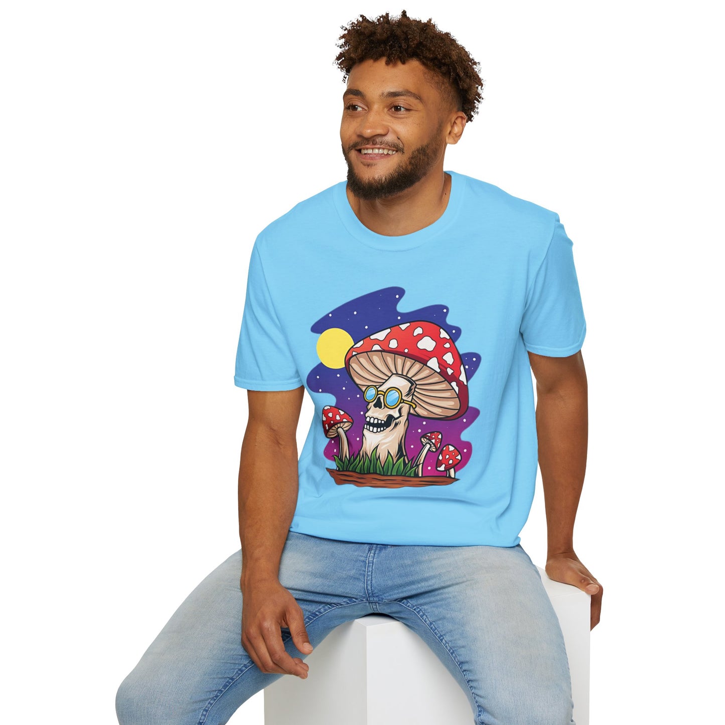 Mashroom Tee Shirt, Mashroom Shirt, Shirt with Funny Mashroom, Shirt with Fungus