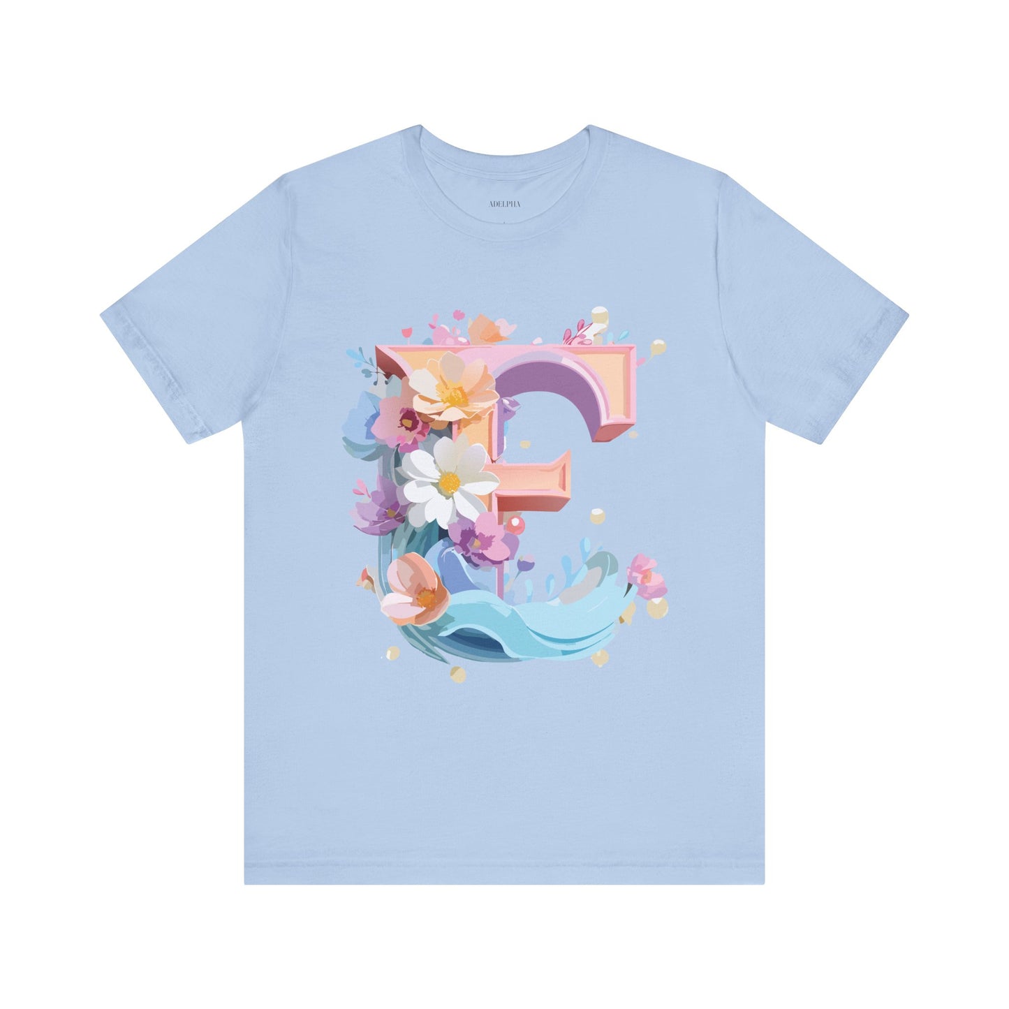 Letter Shirt, Letter E Shirt