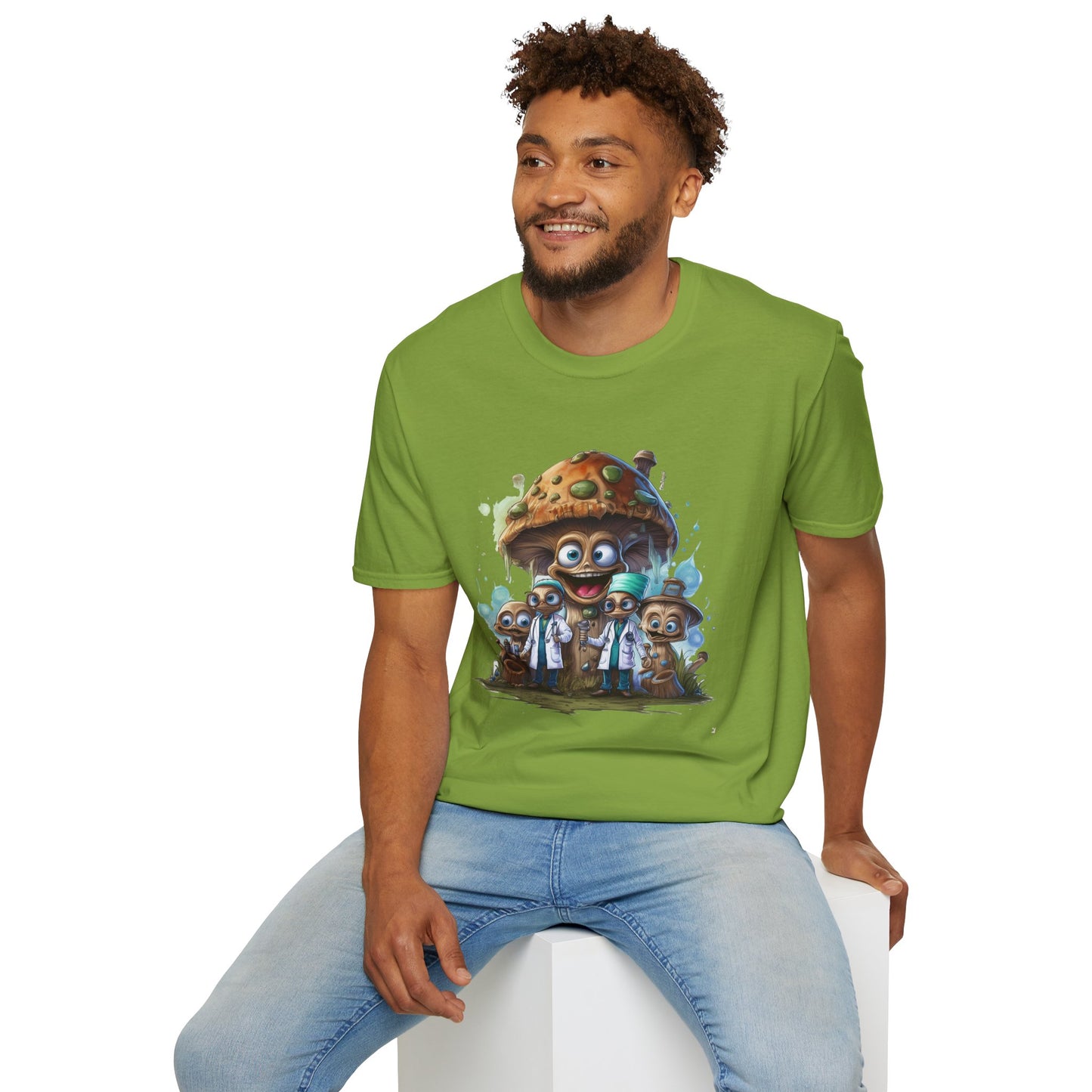 Mashroom Tee Shirt, Mashroom Shirt, Shirt with Funny Mashroom, Shirt with Fungus
