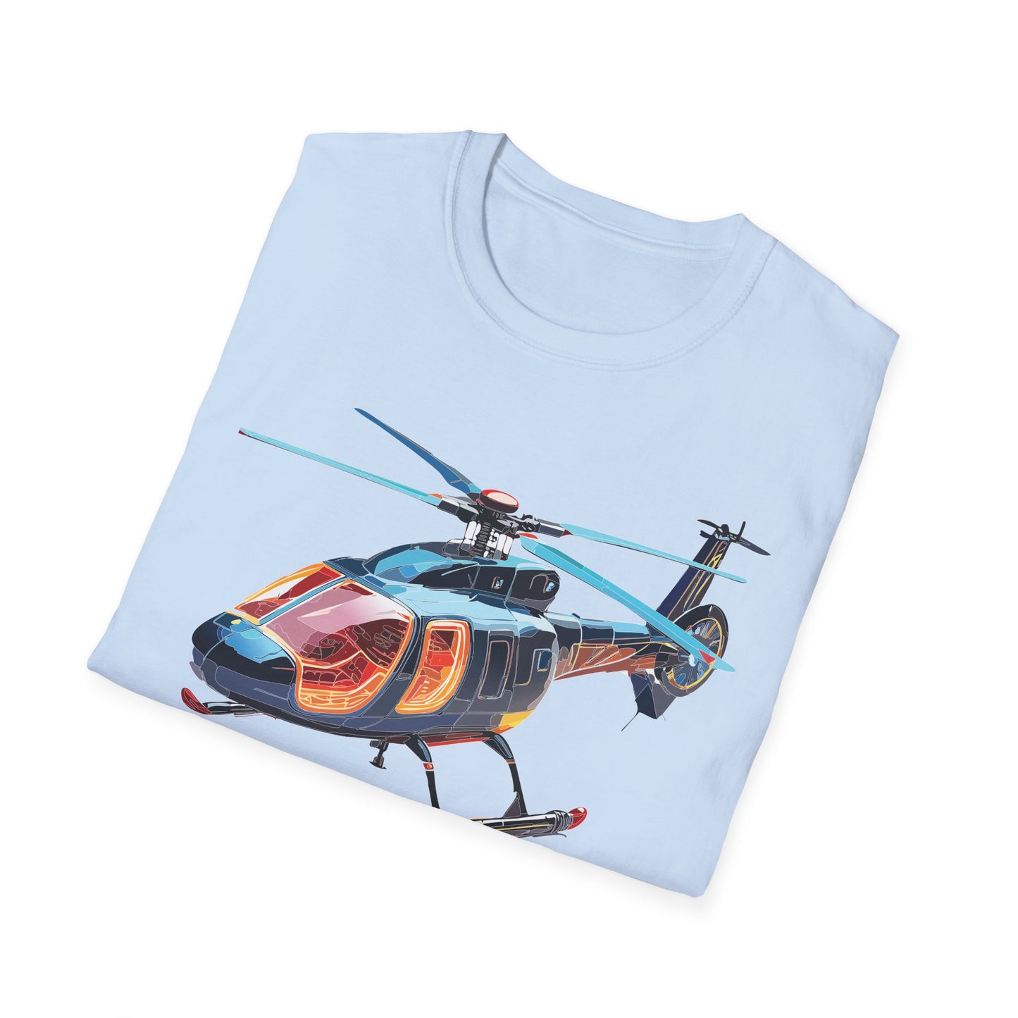 Chopper Shirt, Helicopter Shirt, Shirt with Helicopter, T Shirt with Chopper