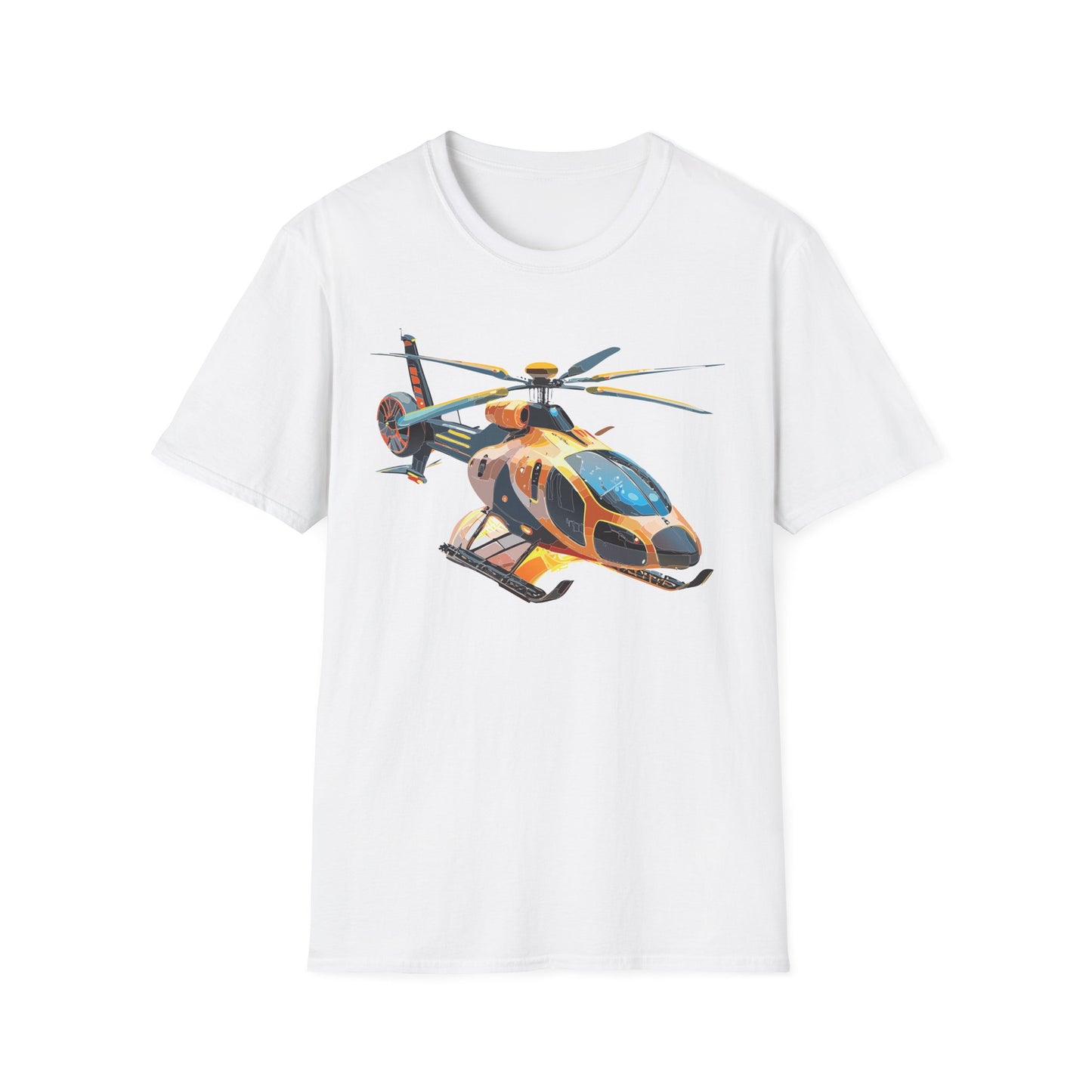 Chopper Shirt, Helicopter Shirt, Shirt with Helicopter, T Shirt with Chopper