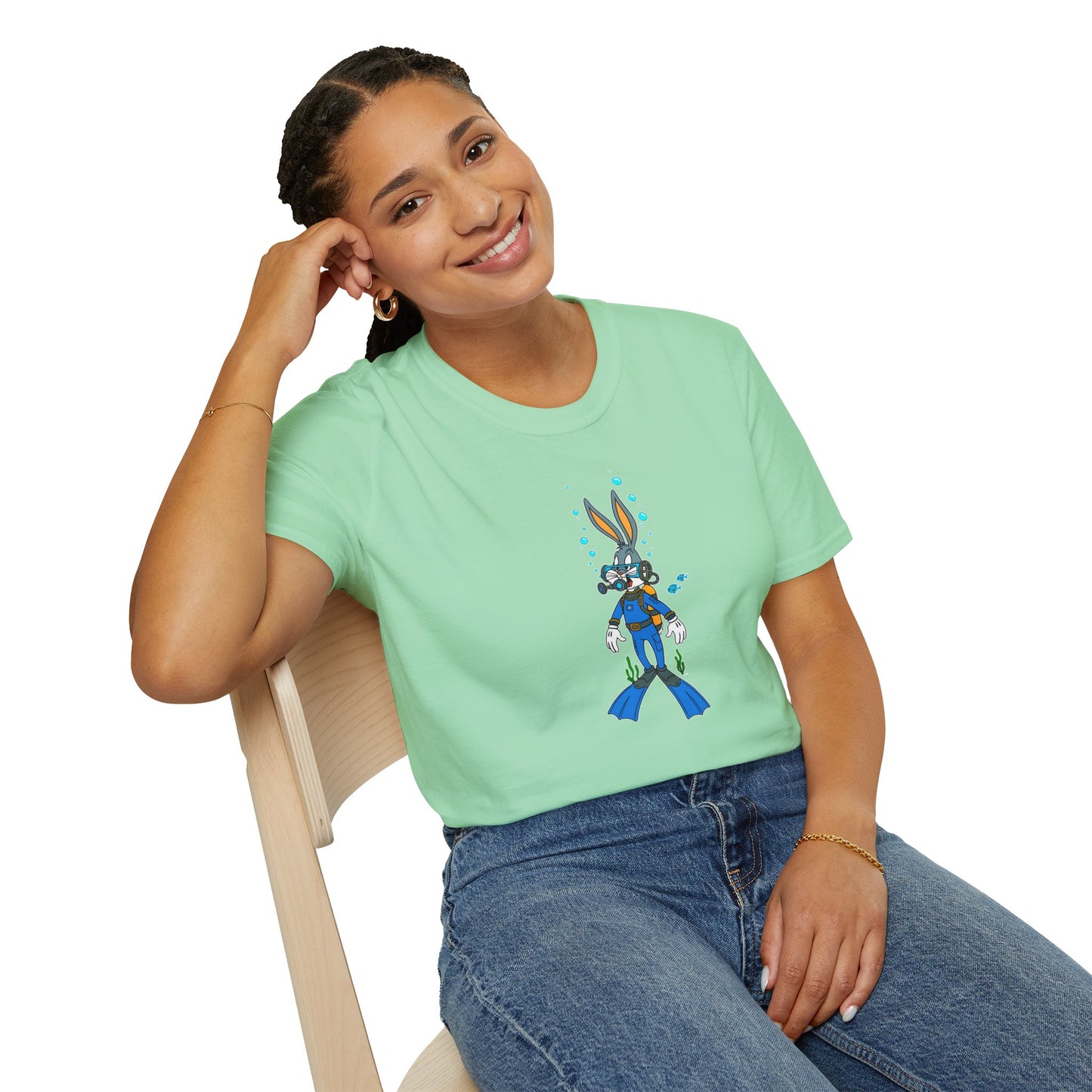 Bugs Bunny Shirt, Bugs Bunny T Shirt, Shirt with Bugs Bunny, T Shirt with Cartoon, Cartoon on T Shirt, Animation Shirt