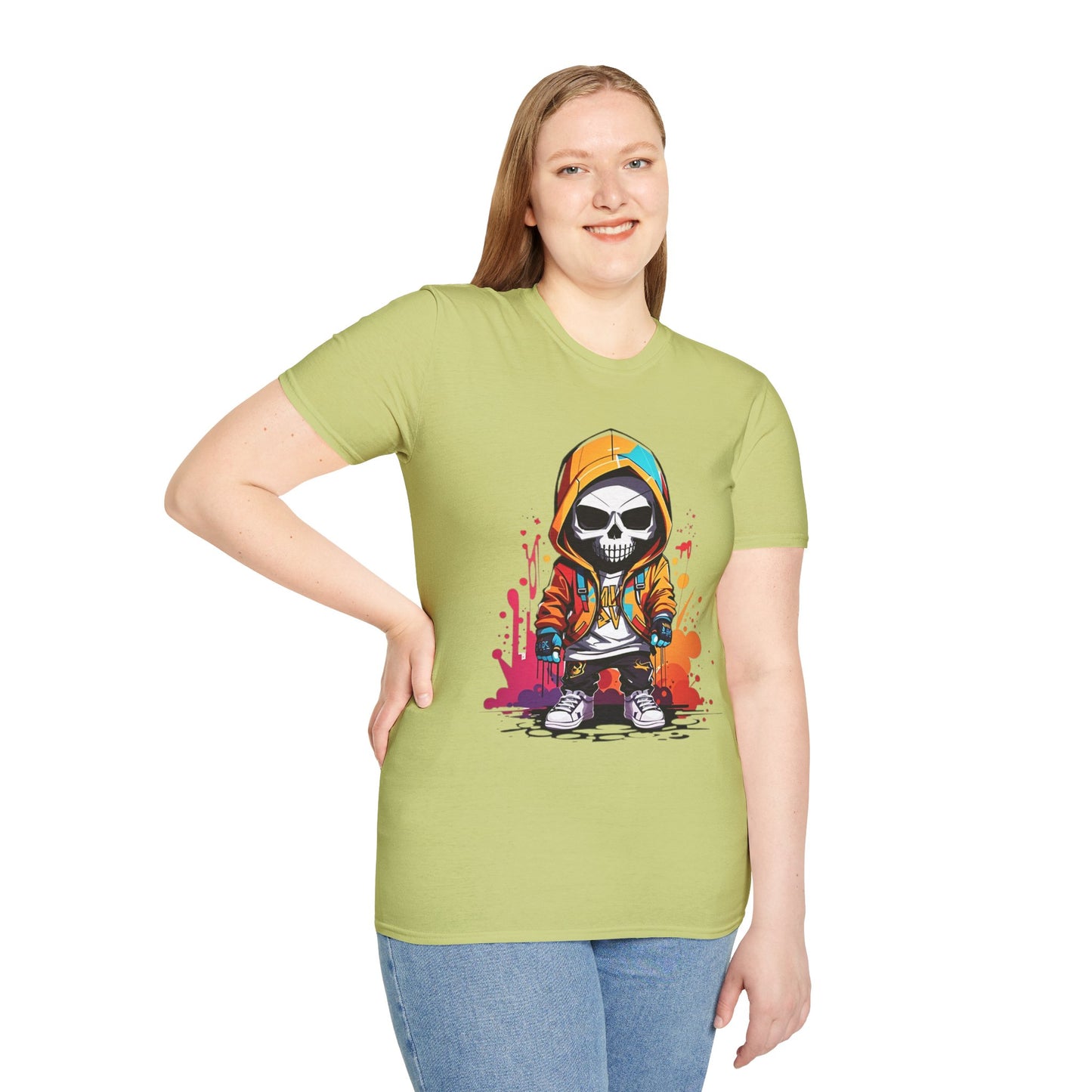 Skull Tee Shirt, Skeleton Shirt, Shirt with Skull, Shirt with Skeleton