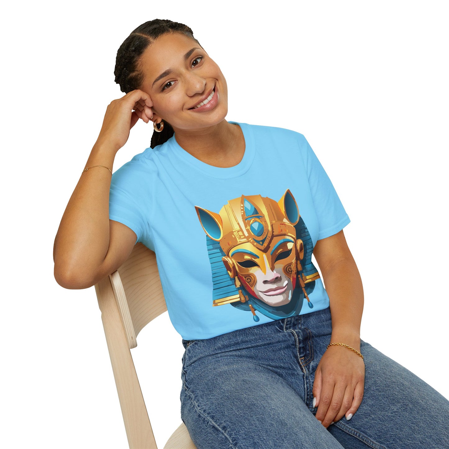 Mask Tee Shirt, Mask Shirt, Shirt with Mask, Masquerade Tees