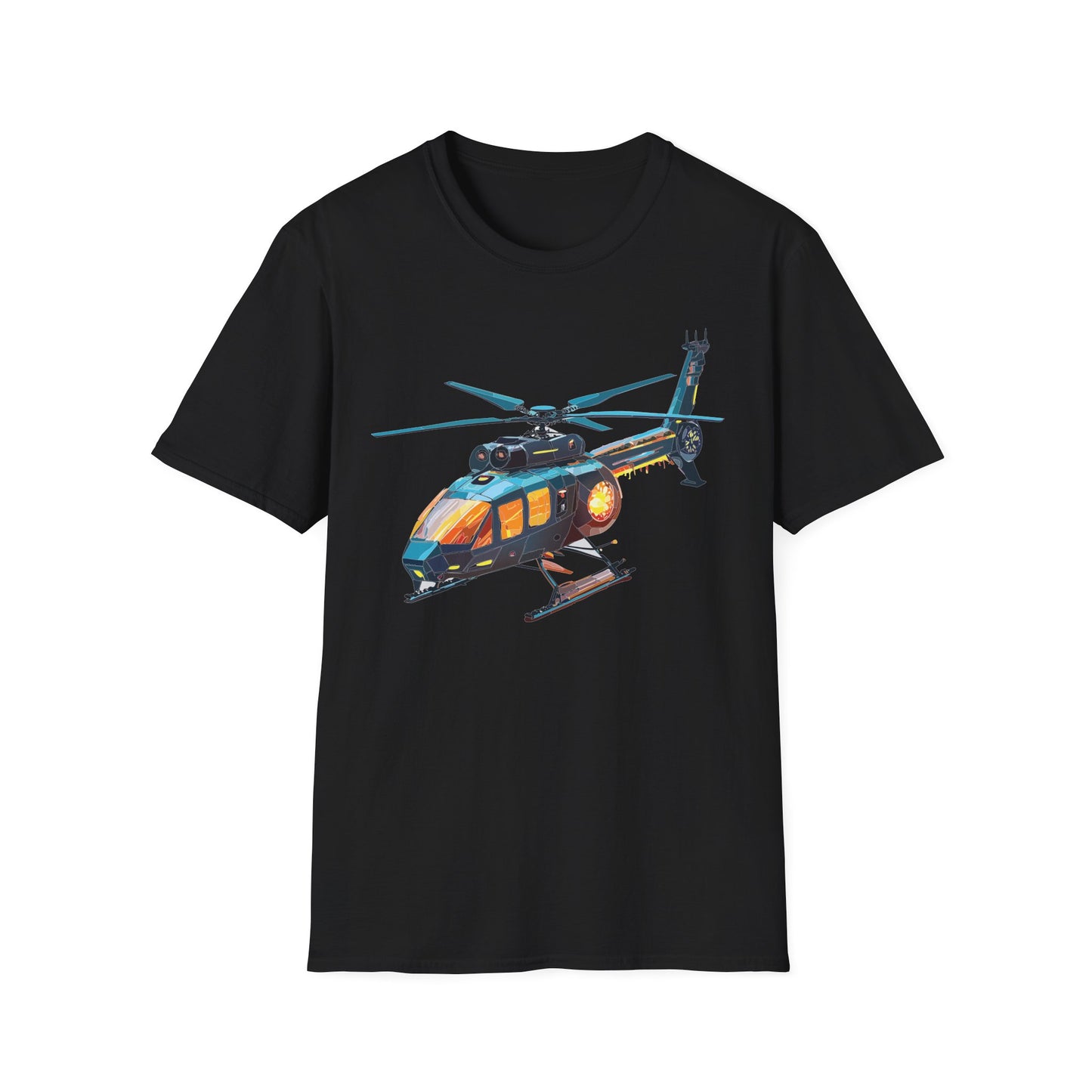 Chopper Shirt, Helicopter Shirt, Shirt with Helicopter, T Shirt with Chopper