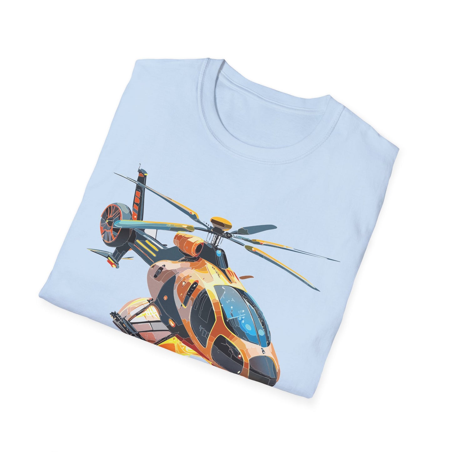 Chopper Shirt, Helicopter Shirt, Shirt with Helicopter, T Shirt with Chopper