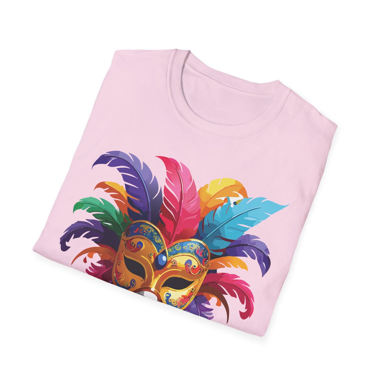 Mask Tee Shirt, Mask Shirt, Shirt with Mask, Masquerade Tees