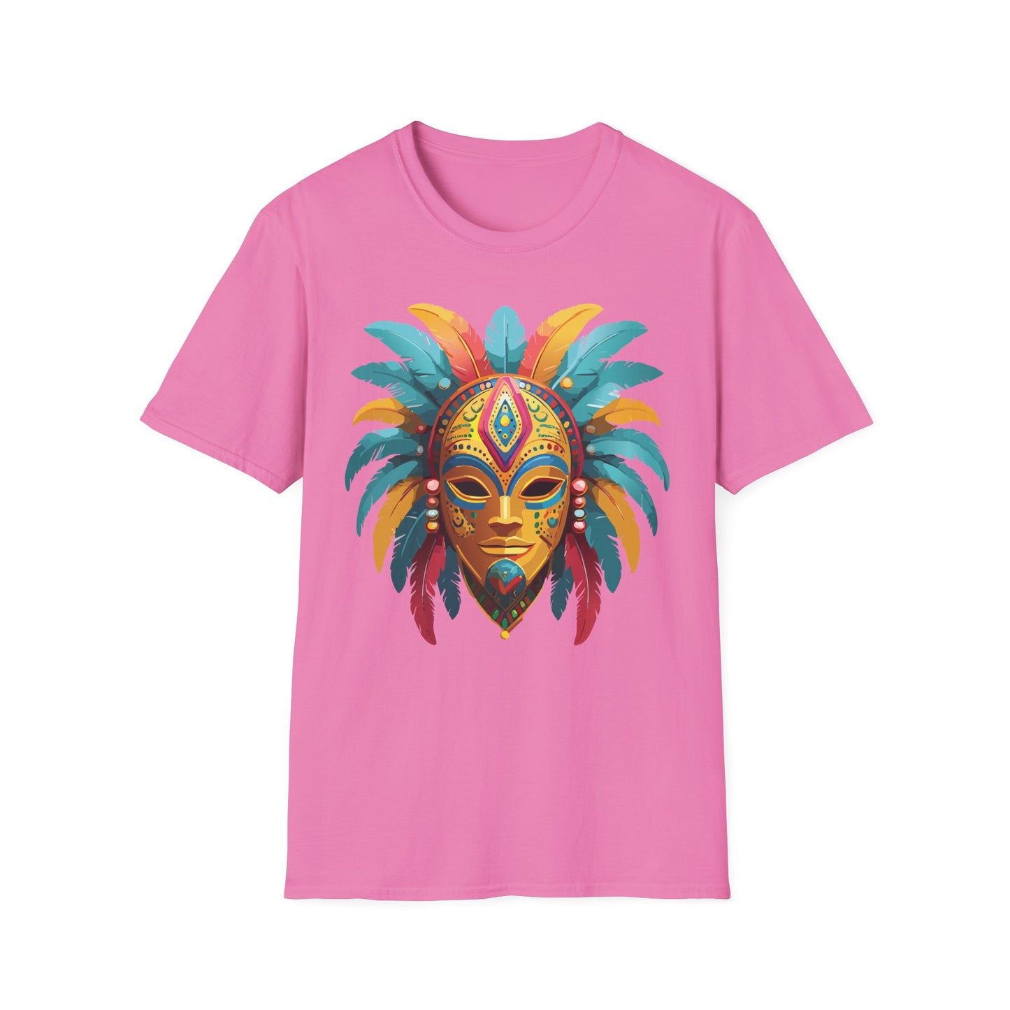 Mask Tee Shirt, Mask Shirt, Shirt with Mask, Masquerade Tees