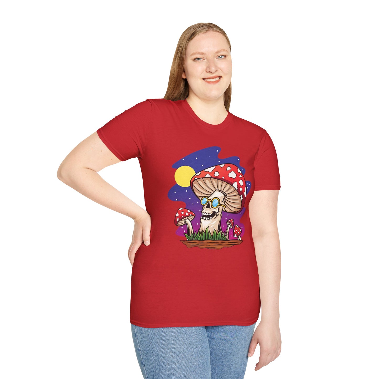 Mashroom Tee Shirt, Mashroom Shirt, Shirt with Funny Mashroom, Shirt with Fungus
