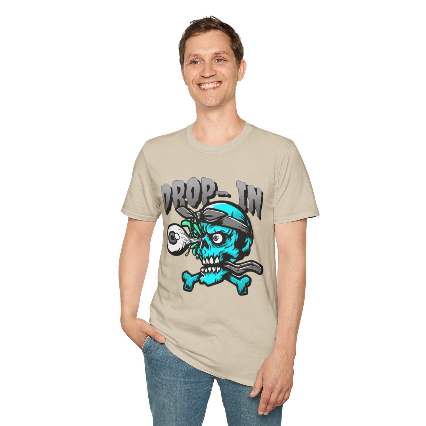Skull Tee Shirt, Skeleton Shirt, Shirt with Skull, Shirt with Skeleton