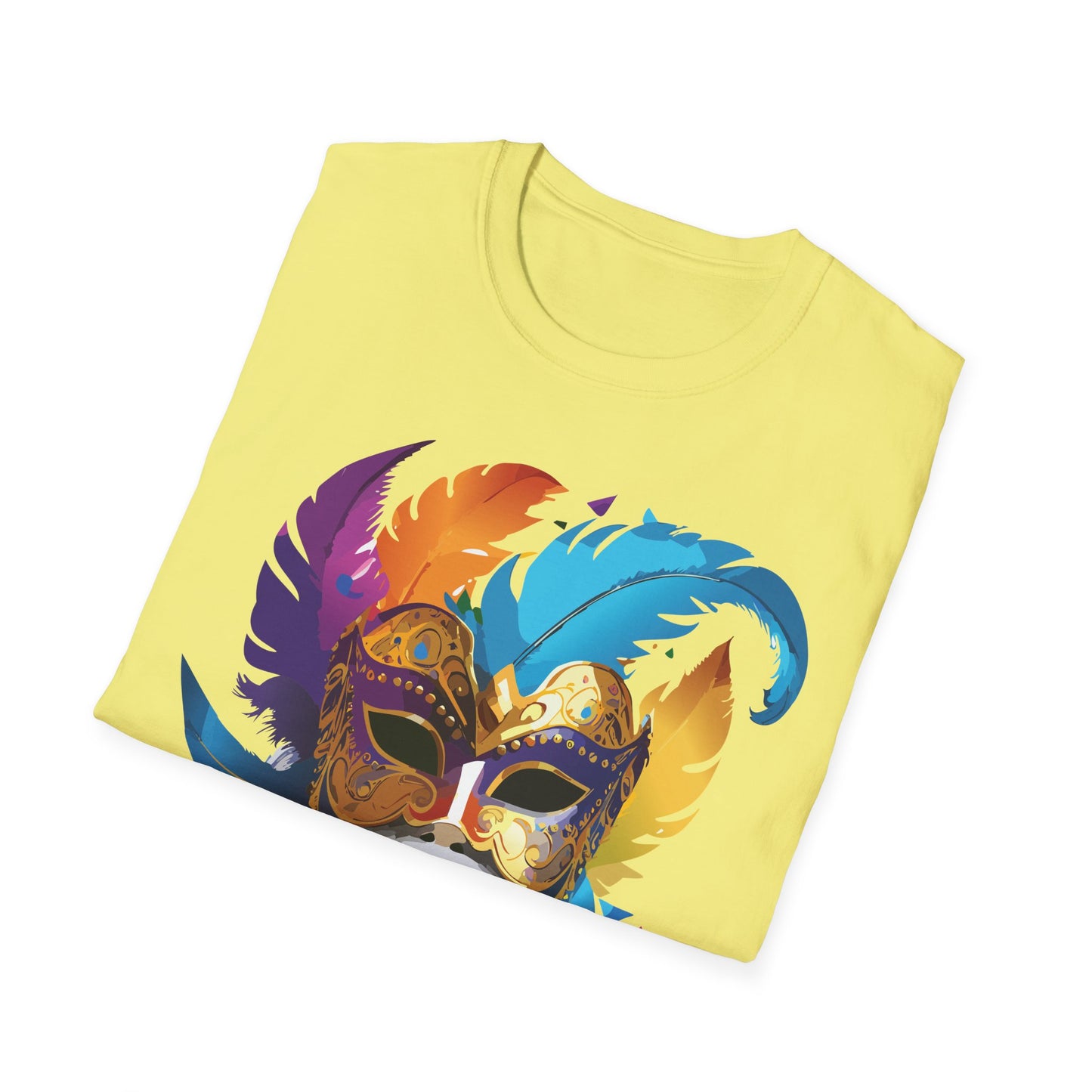 Mask Tee Shirt, Mask Shirt, Shirt with Mask, Masquerade Tees