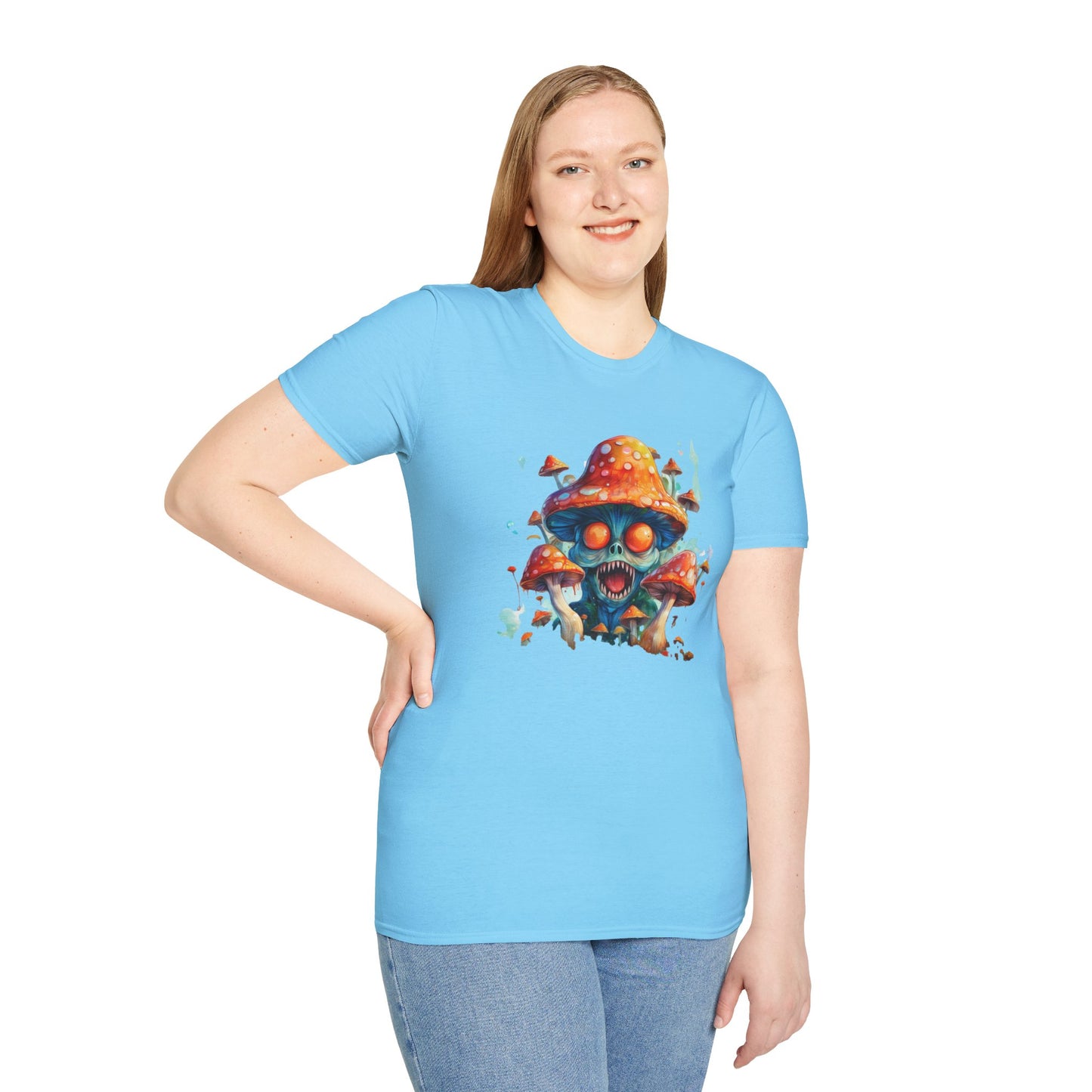 Mashroom Tee Shirt, Mashroom Shirt, Shirt with Funny Mashroom, Shirt with Fungus