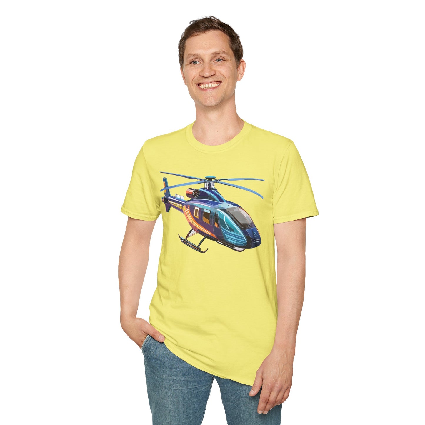 Chopper Shirt, Helicopter Shirt, Shirt with Helicopter, T Shirt with Chopper