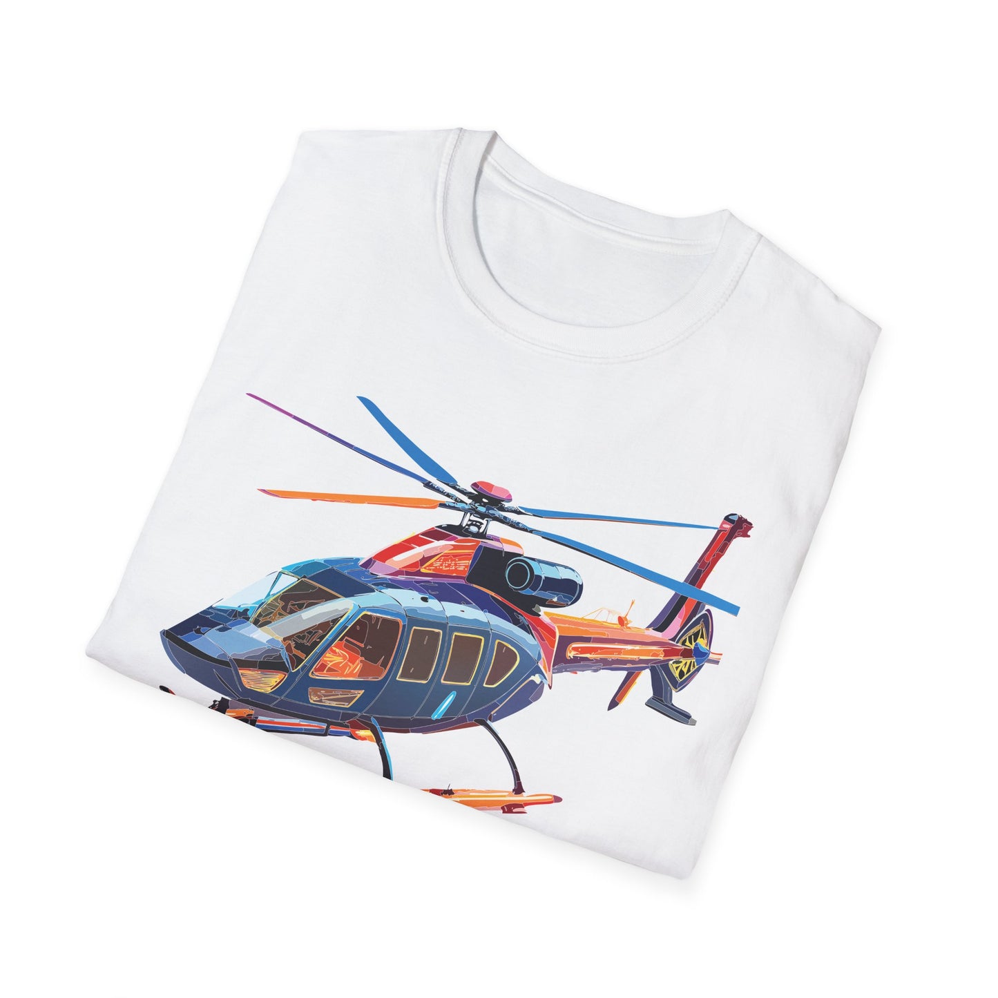 Chopper Shirt, Helicopter Shirt, Shirt with Helicopter, T Shirt with Chopper