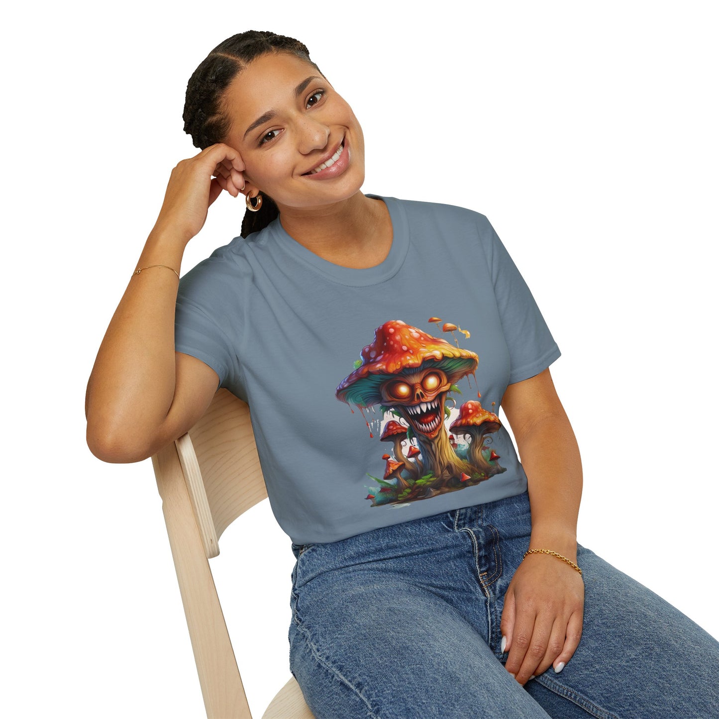Mashroom Tee Shirt, Mashroom Shirt, Shirt with Funny Mashroom, Shirt with Fungus