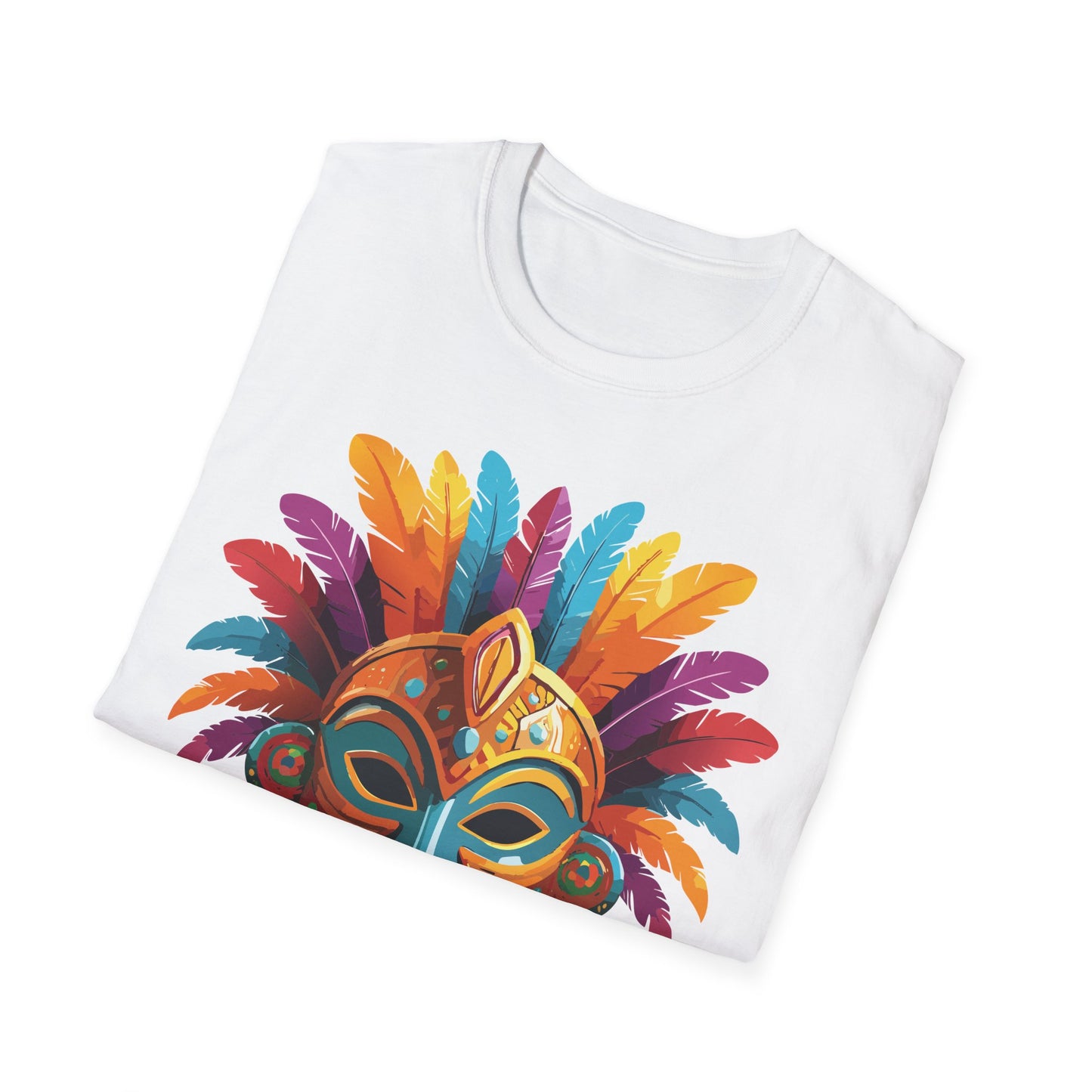 Mask Tee Shirt, Mask Shirt, Shirt with Mask, Masquerade Tees