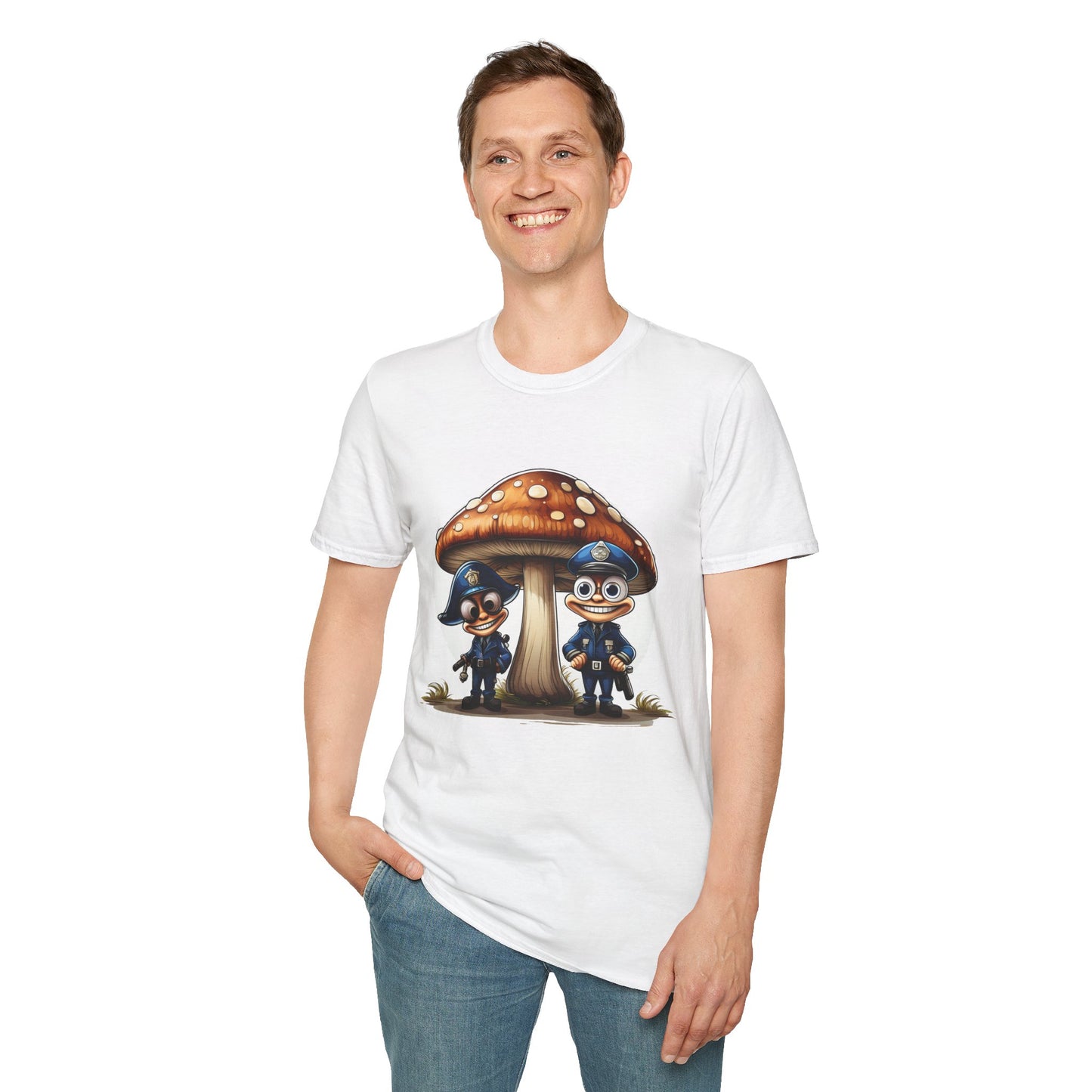 Mashroom Tee Shirt, Mashroom Shirt, Shirt with Funny Mashroom, Shirt with Fungus