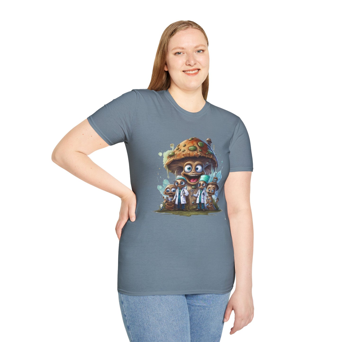 Mashroom Tee Shirt, Mashroom Shirt, Shirt with Funny Mashroom, Shirt with Fungus