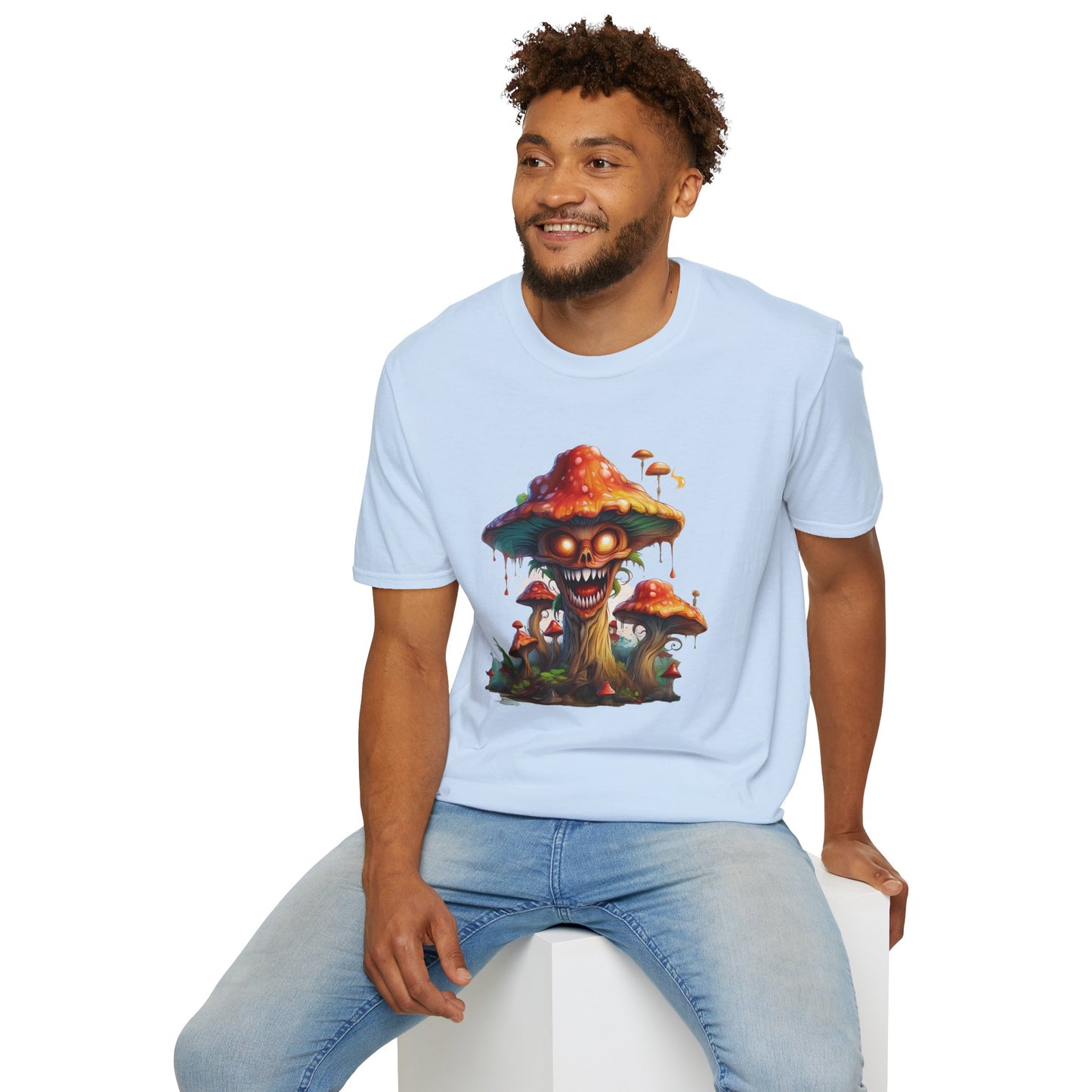 Mashroom Tee Shirt, Mashroom Shirt, Shirt with Funny Mashroom, Shirt with Fungus