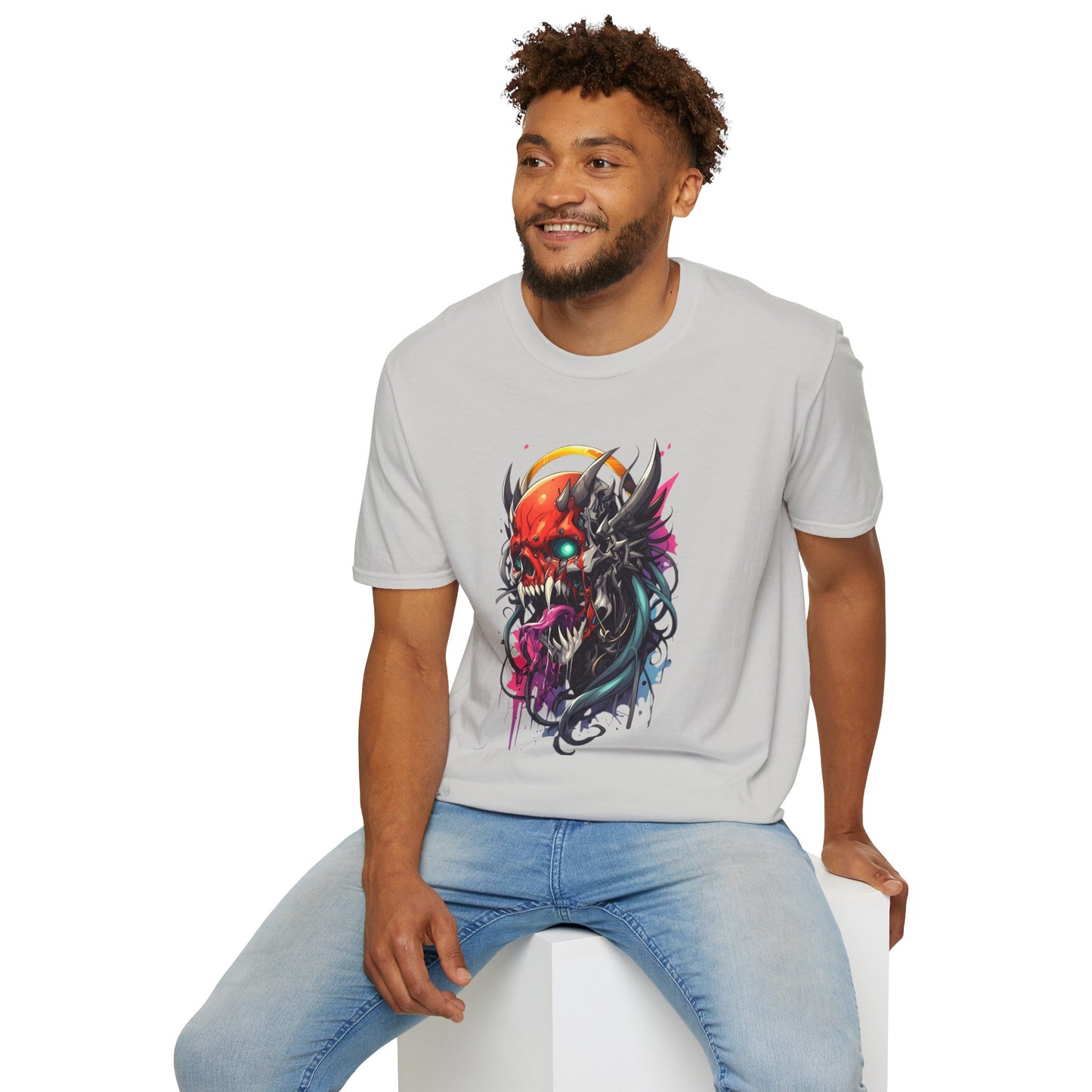 Skull Tee Shirt, Skeleton Shirt, Shirt with Skull, Shirt with Skeleton