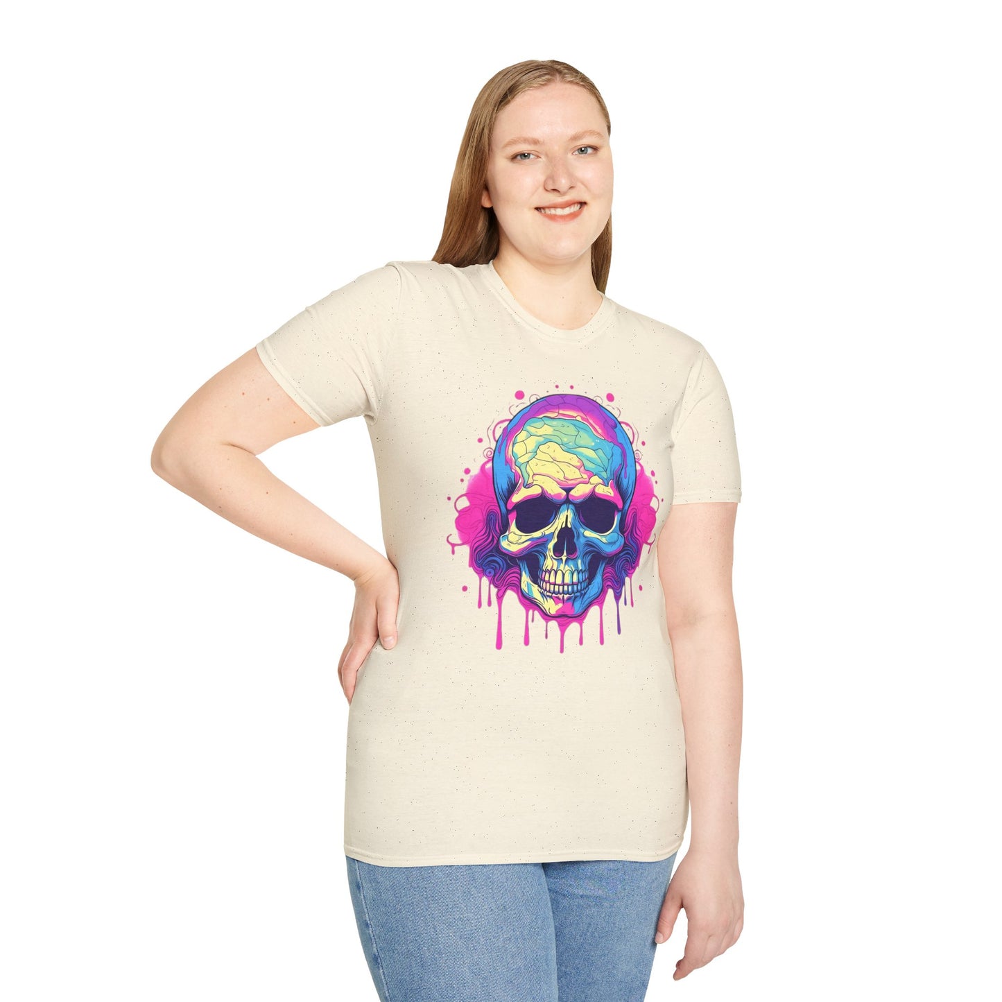 Skull Tee Shirt, Skeleton Shirt, Shirt with Skull, Shirt with Skeleton
