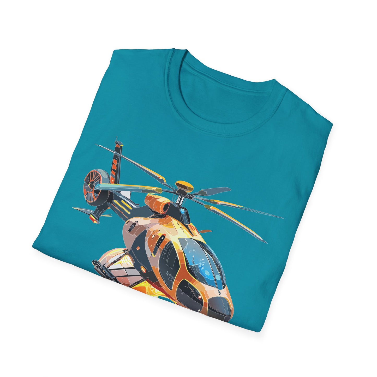 Chopper Shirt, Helicopter Shirt, Shirt with Helicopter, T Shirt with Chopper