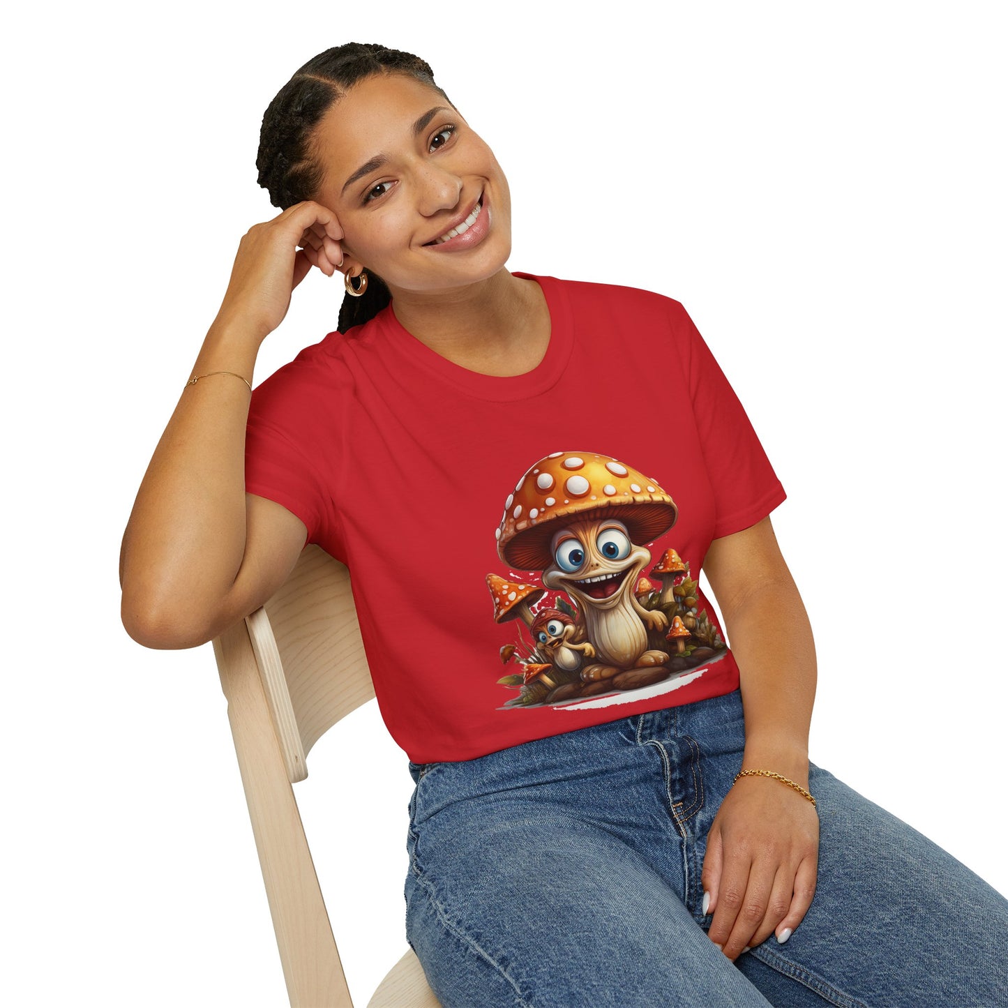 Mashroom Tee Shirt, Mashroom Shirt, Shirt with Funny Mashroom, Shirt with Fungus