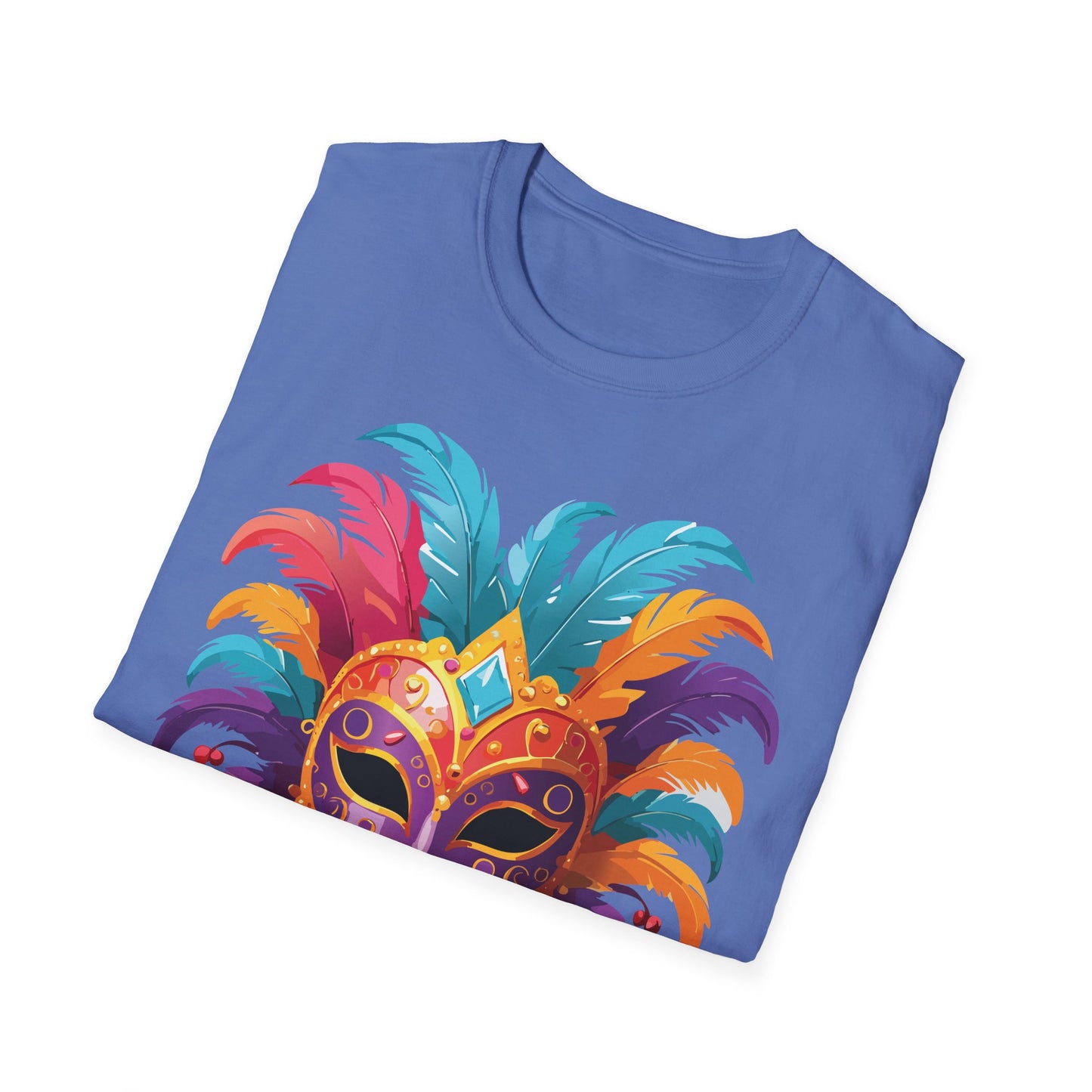 Mask Tee Shirt, Mask Shirt, Shirt with Mask, Masquerade Tees