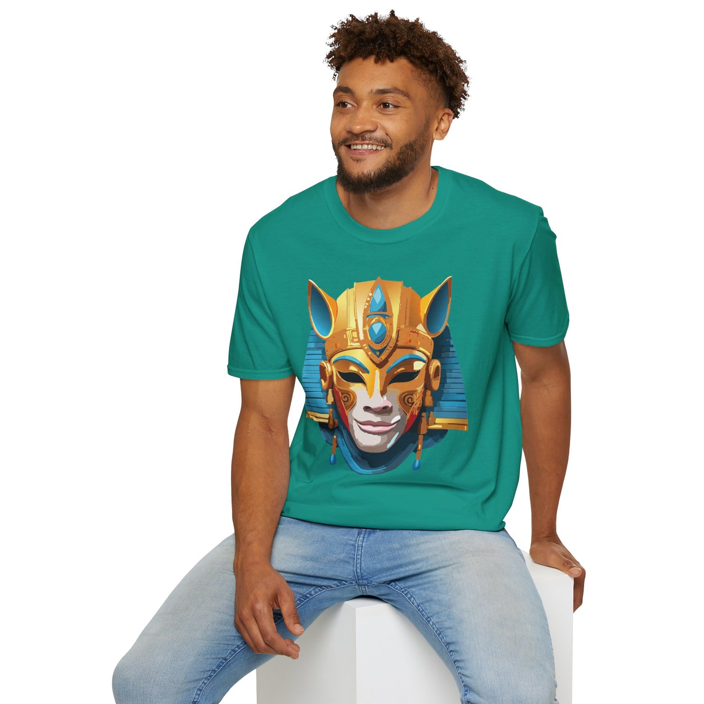 Mask Tee Shirt, Mask Shirt, Shirt with Mask, Masquerade Tees