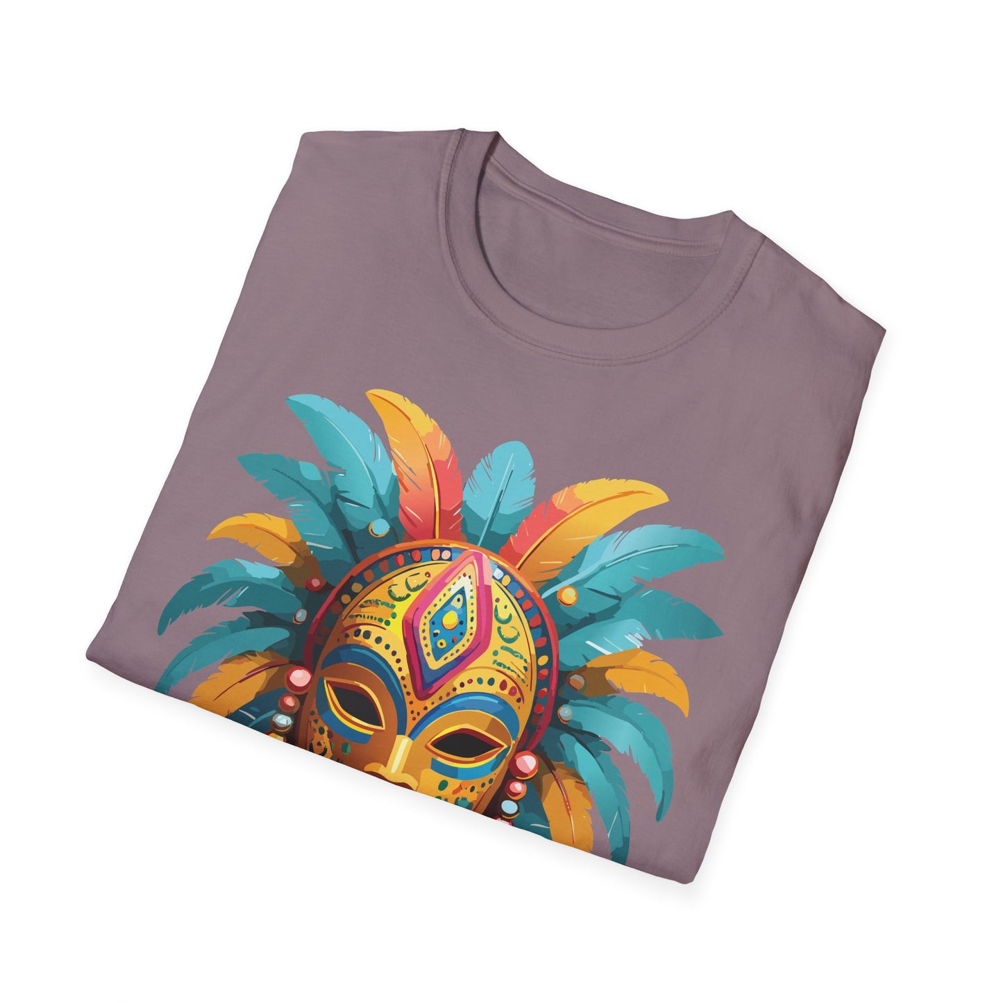 Mask Tee Shirt, Mask Shirt, Shirt with Mask, Masquerade Tees