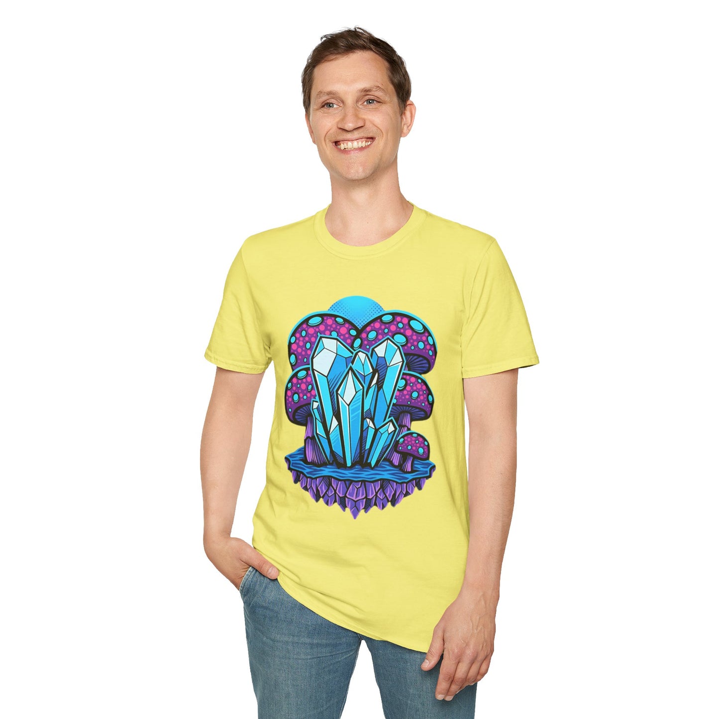 Mashroom Tee Shirt, Mashroom Shirt, Shirt with Funny Mashroom, Shirt with Fungus