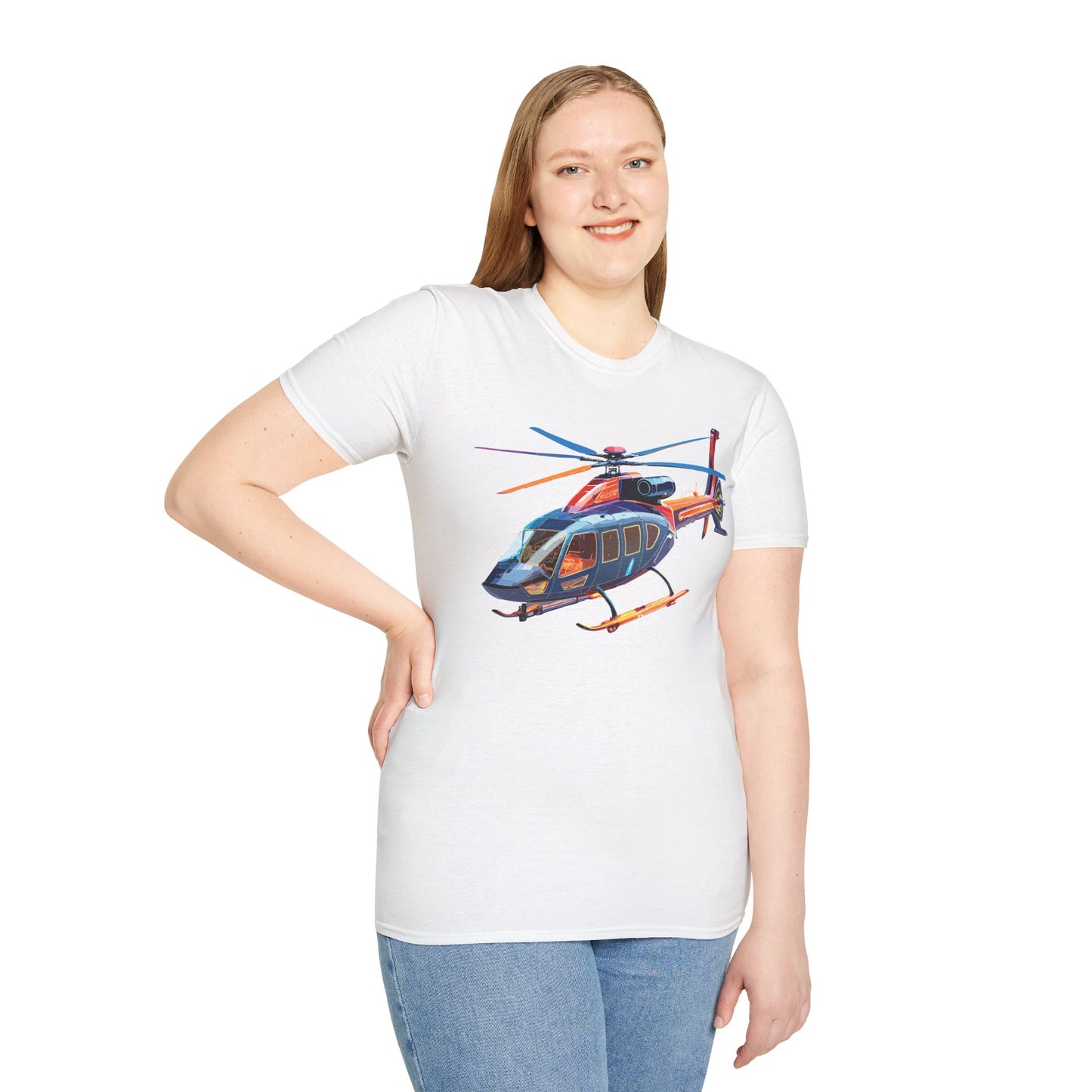 Chopper Shirt, Helicopter Shirt, Shirt with Helicopter, T Shirt with Chopper