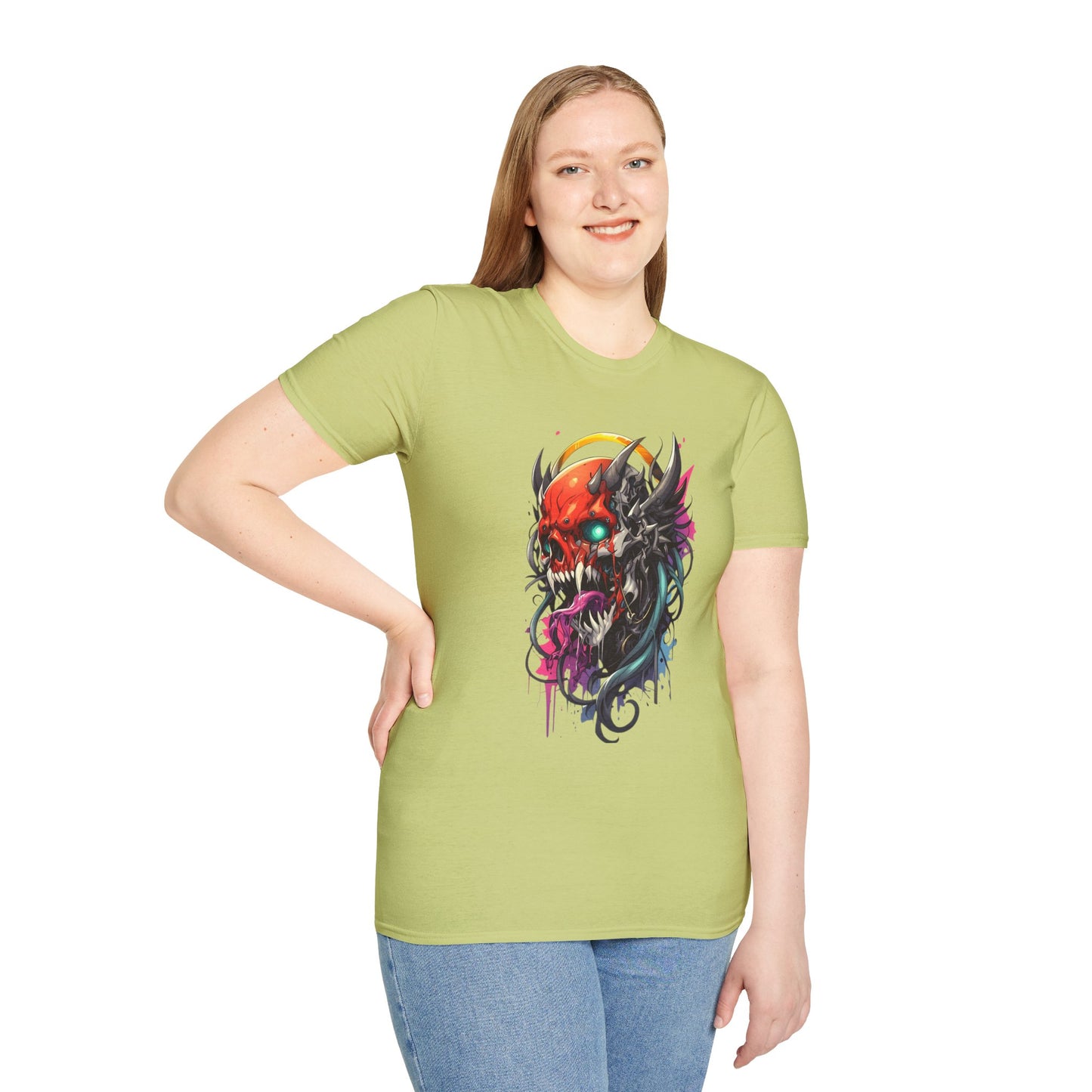 Skull Tee Shirt, Skeleton Shirt, Shirt with Skull, Shirt with Skeleton