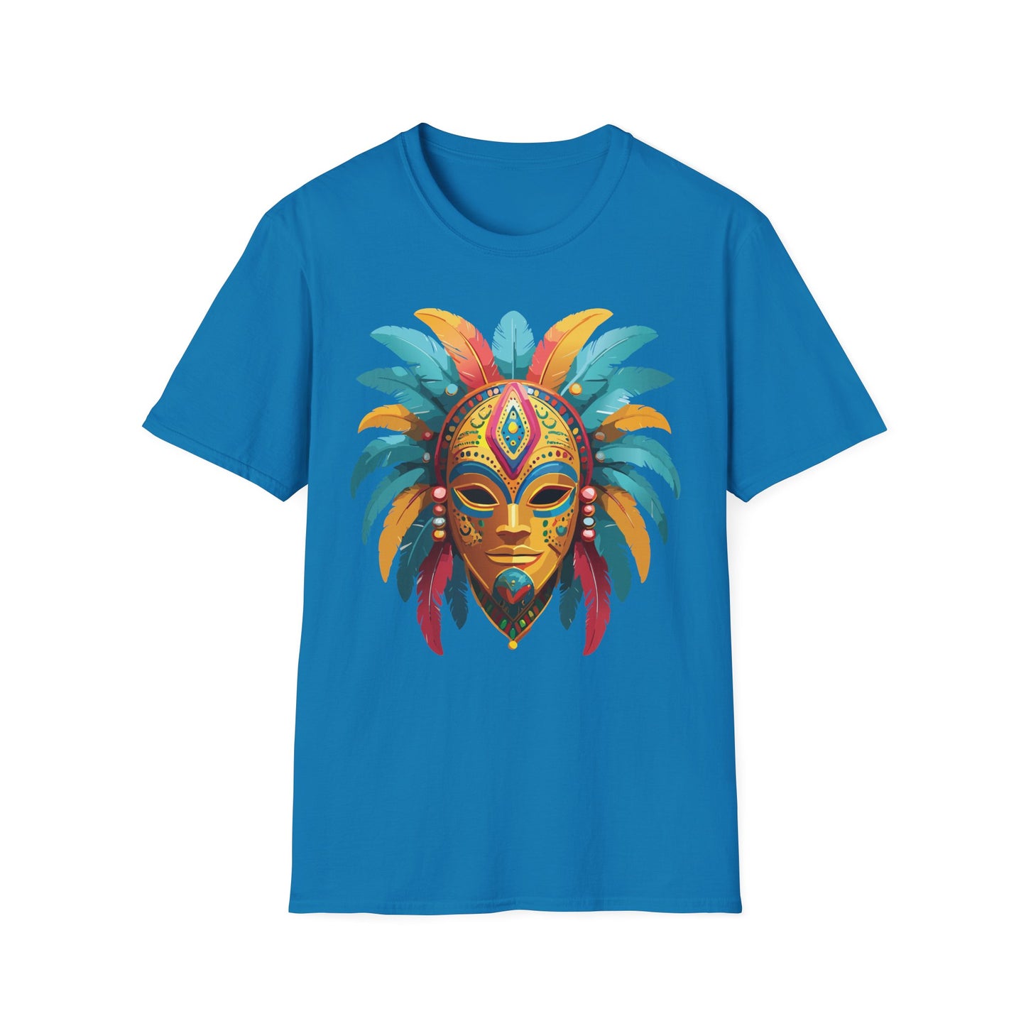Mask Tee Shirt, Mask Shirt, Shirt with Mask, Masquerade Tees