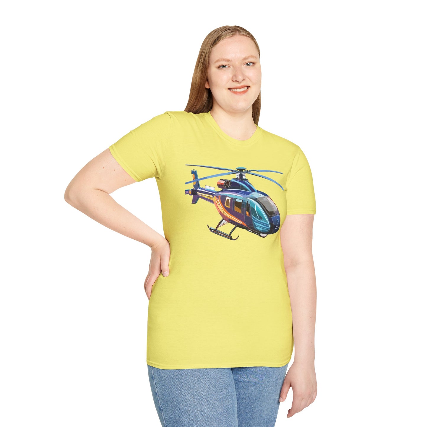 Chopper Shirt, Helicopter Shirt, Shirt with Helicopter, T Shirt with Chopper