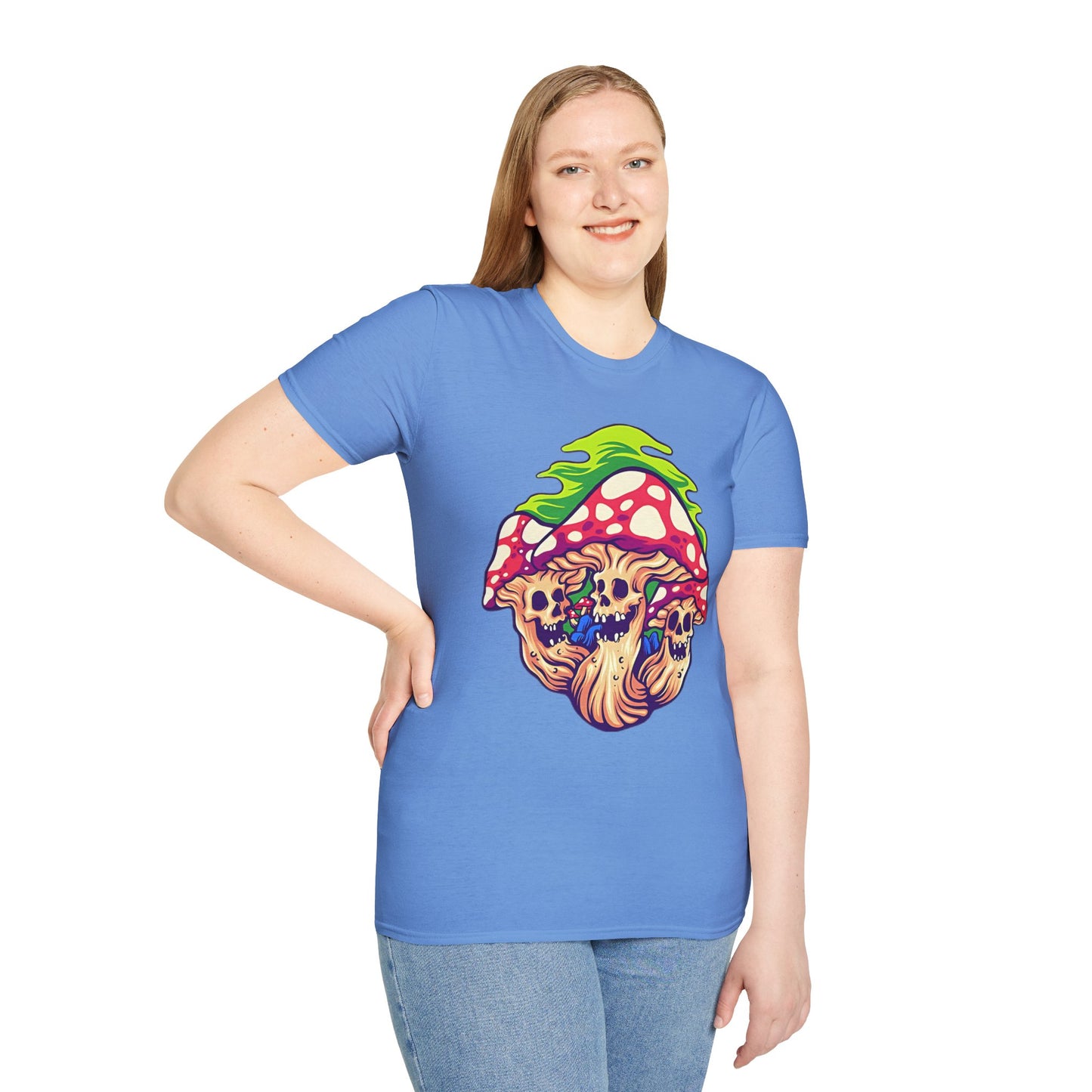 Mashroom Tee Shirt, Mashroom Shirt, Shirt with Funny Mashroom, Shirt with Fungus