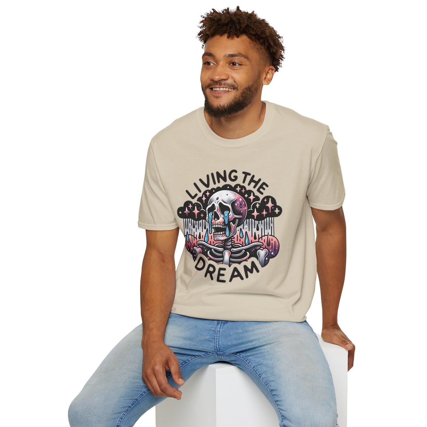 Skull Tee Shirt, Skeleton Shirt, Shirt with Skull, Shirt with Skeleton