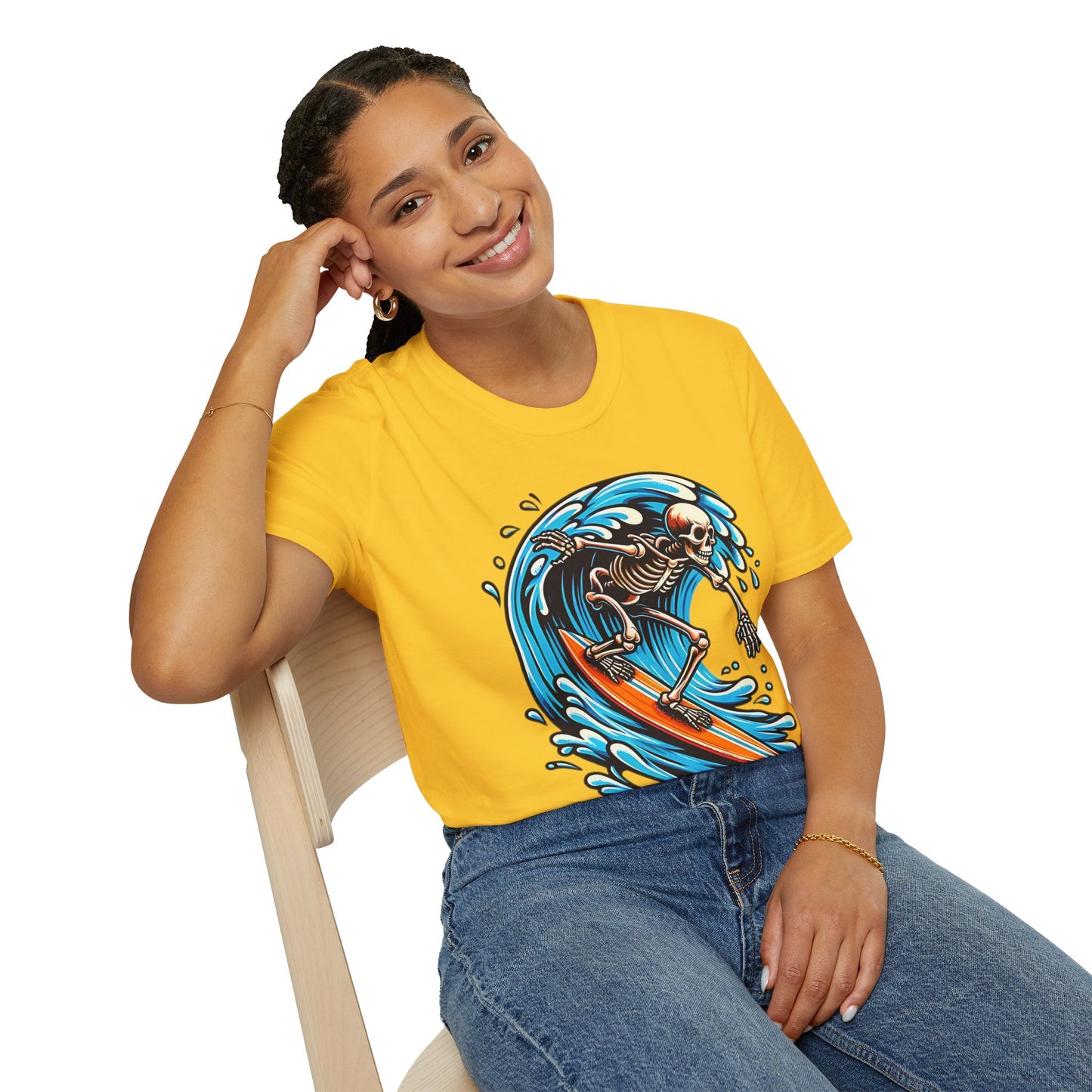 Skull Tee Shirt, Skeleton Shirt, Shirt with Skull, Shirt with Skeleton