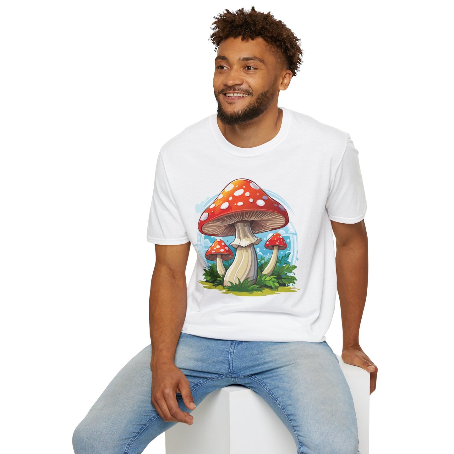 Mashroom Tee Shirt, Mashroom Shirt, Shirt with Funny Mashroom, Shirt with Fungus